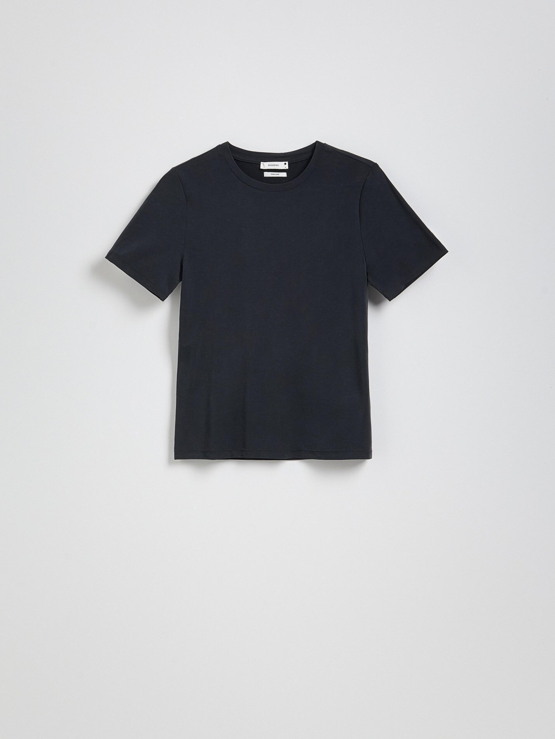 Grey Modal Blend T-Shirt, , medium