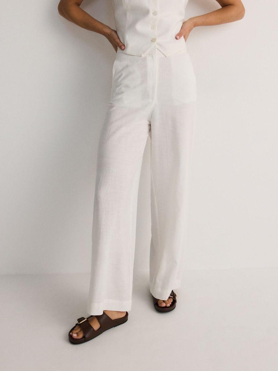 White Trousers, , medium