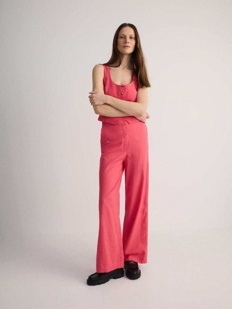 Red Trousers, Red, medium