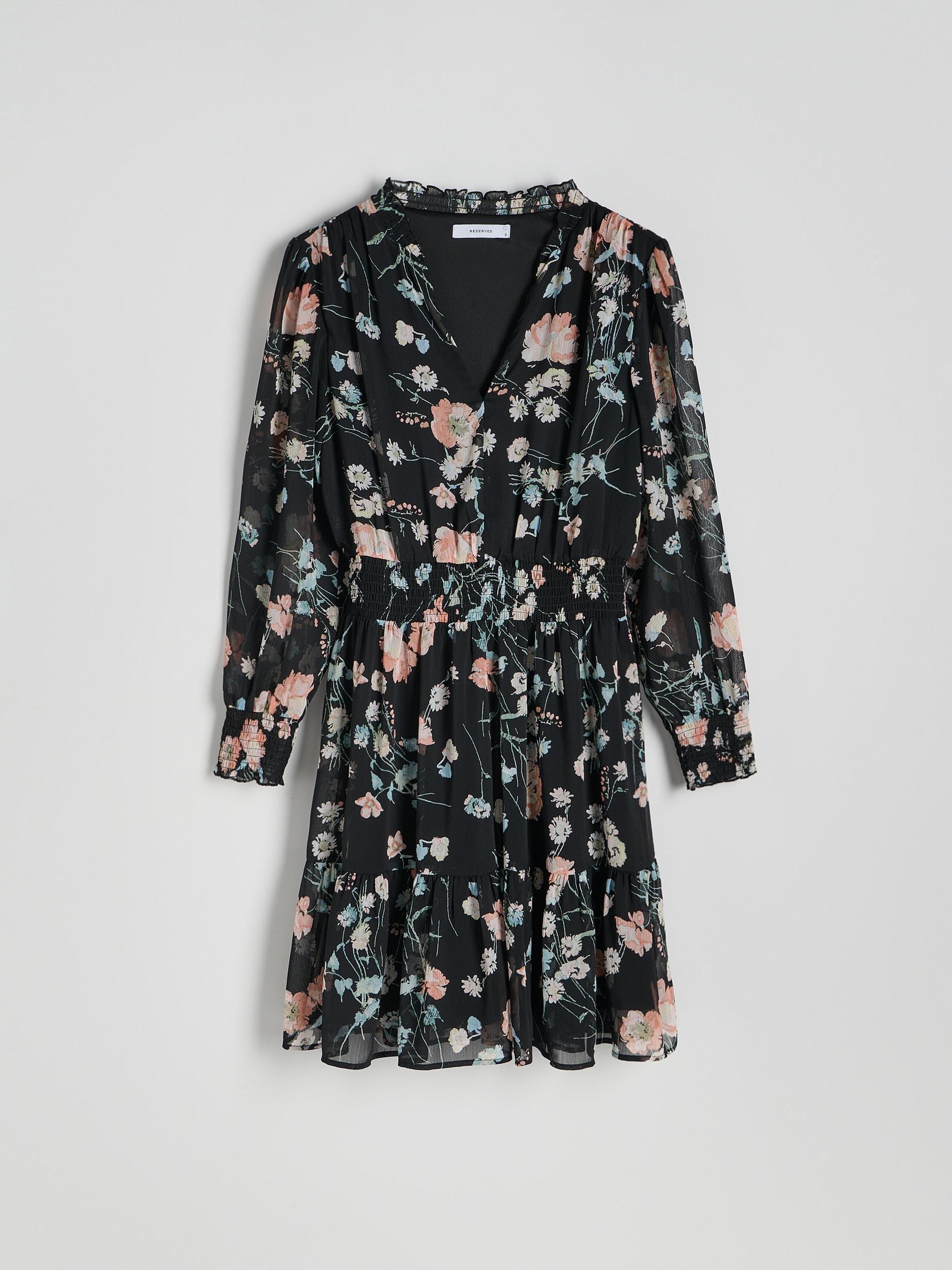 Multicolour Patterned Mini Dress, Multicolor, large image number 3