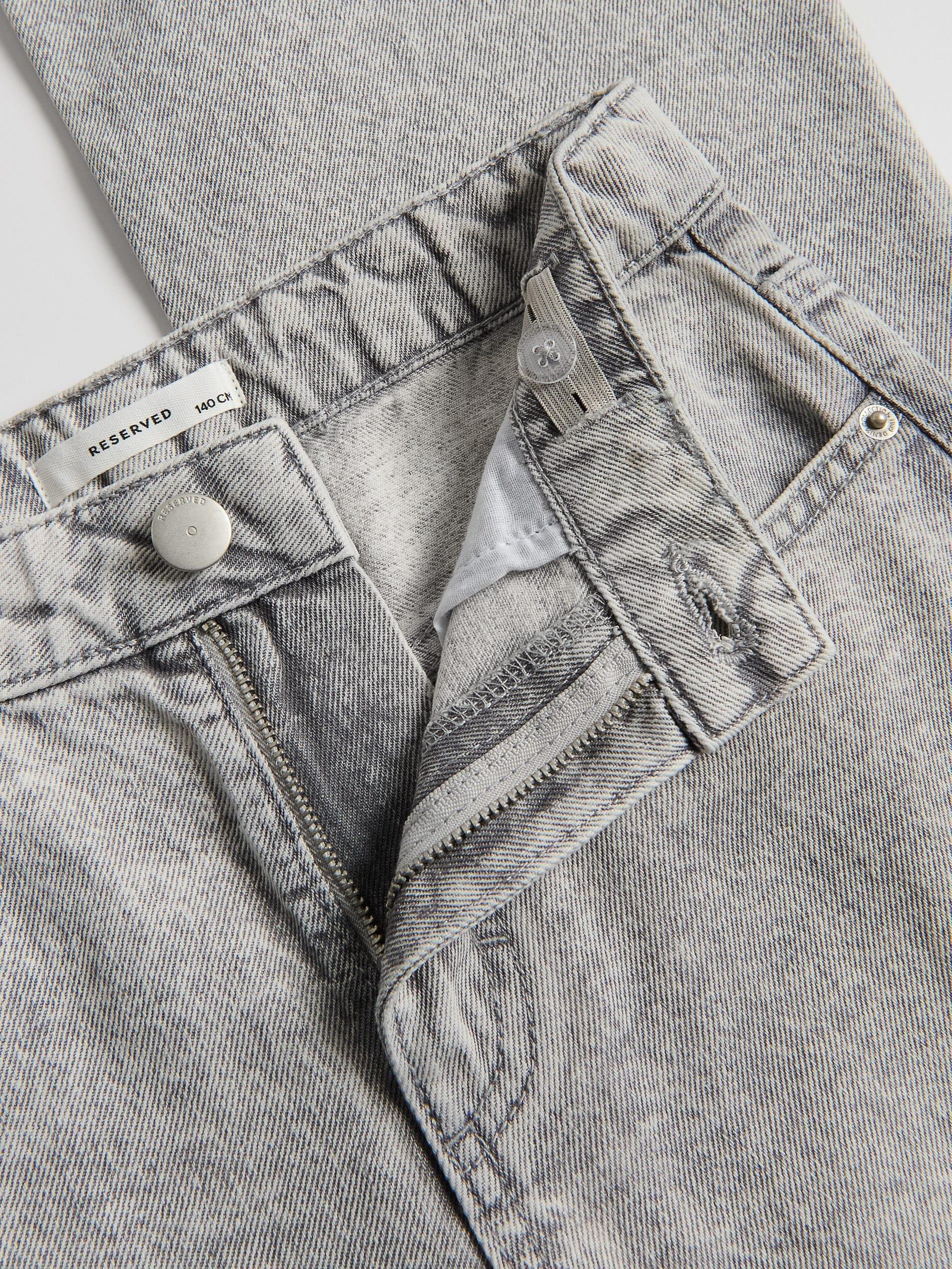 Grey Bootcut Jeans, Light grey, large image number 3