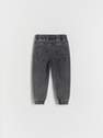 Reserved - light grey Elastic jogger jeans