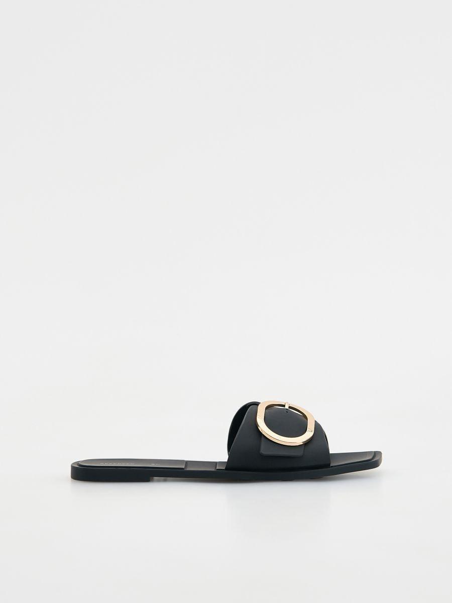 Black Flip-Flops, , medium