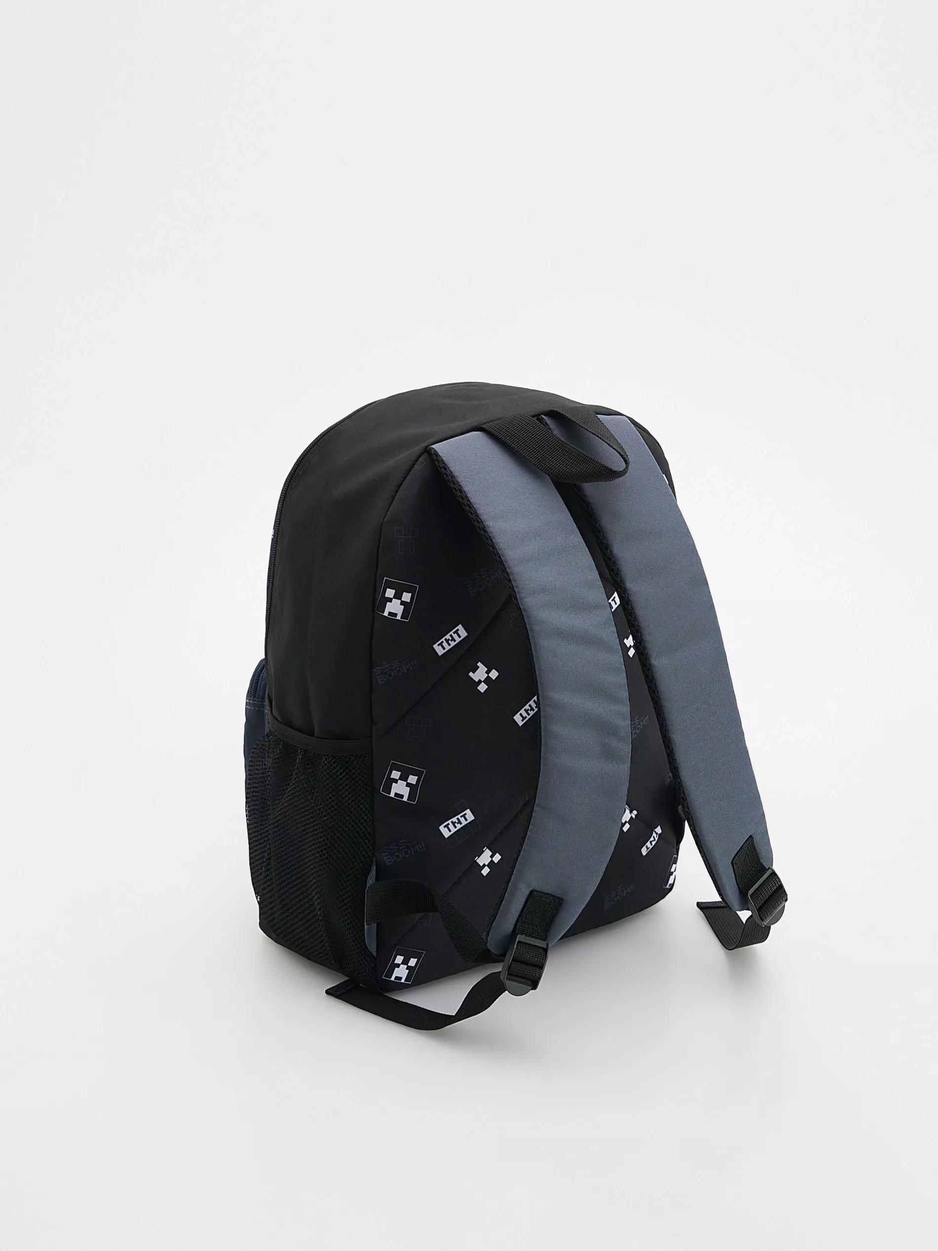 NAVY Minecraft backpack, Navy, large image number 1