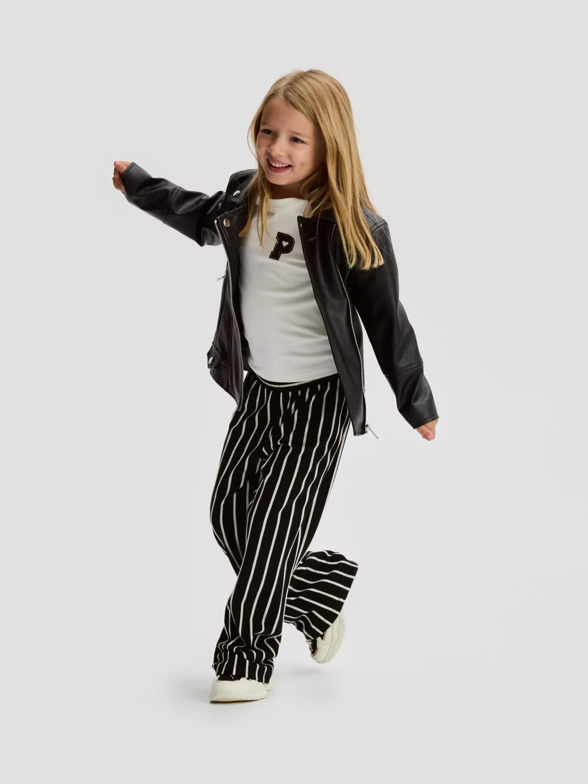 Black T-Shirt With Print, Black, large image number 3