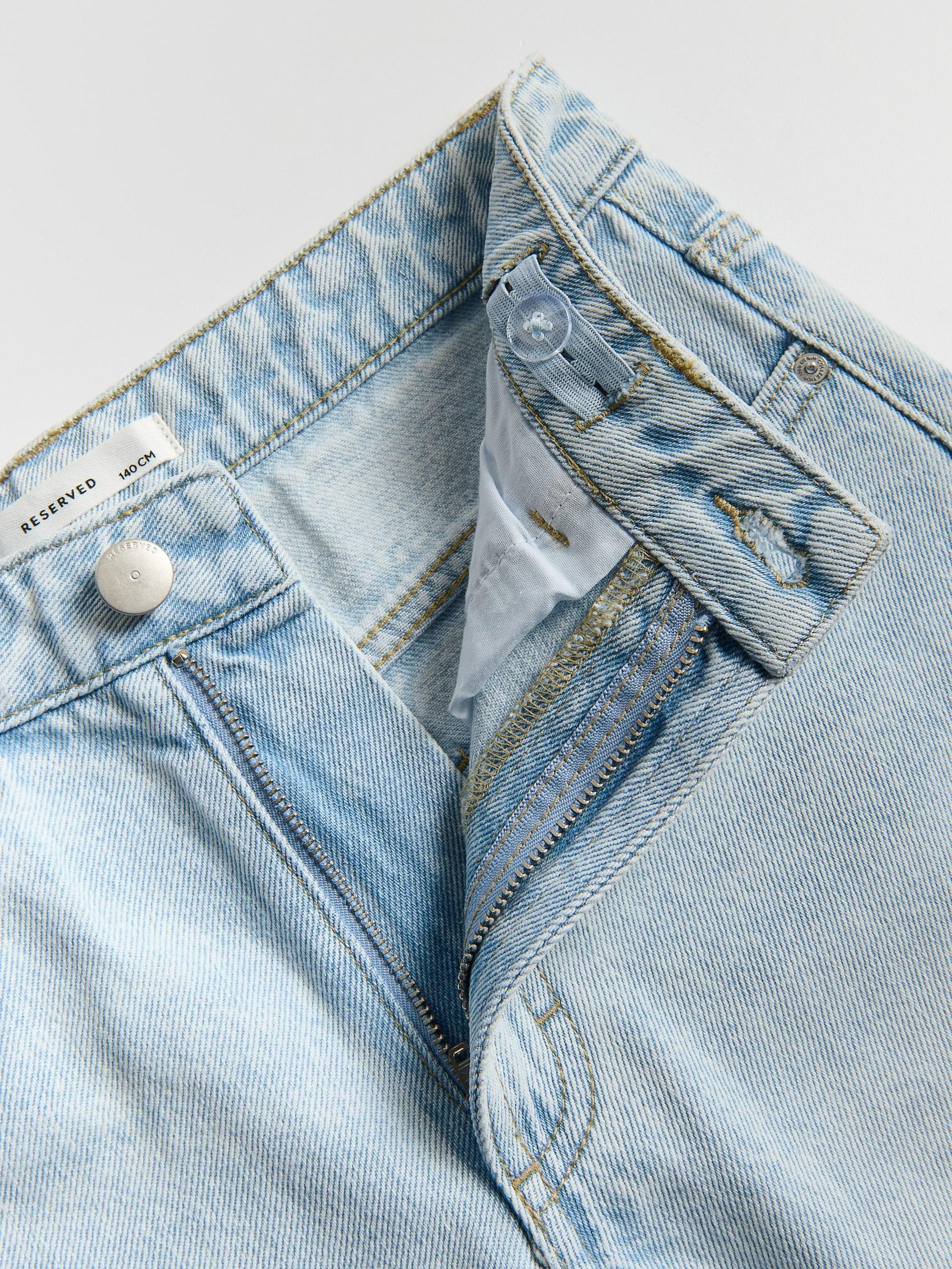 Blue Baggy Jeans, Blue, medium