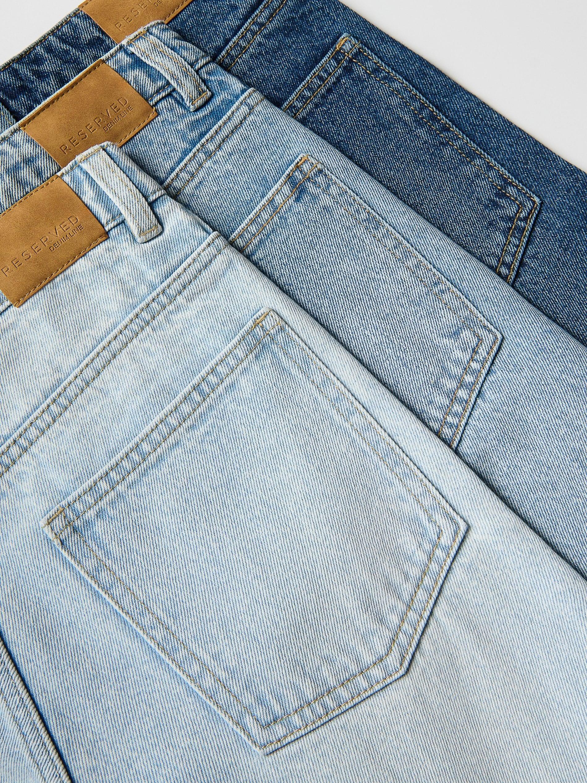 Blue Baggy Jeans, Blue, medium