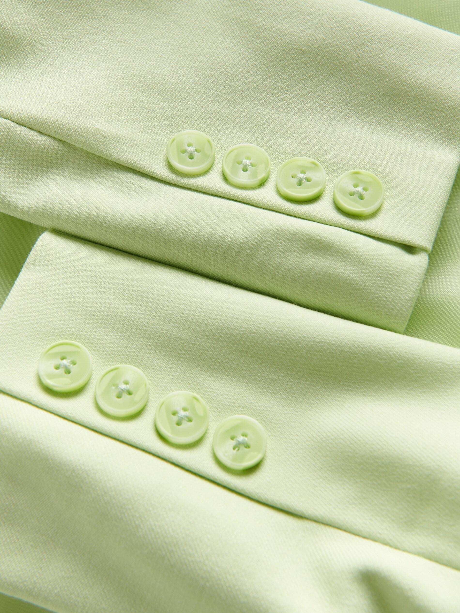 Green Jacket With Added Viscose, Green, large image number 4