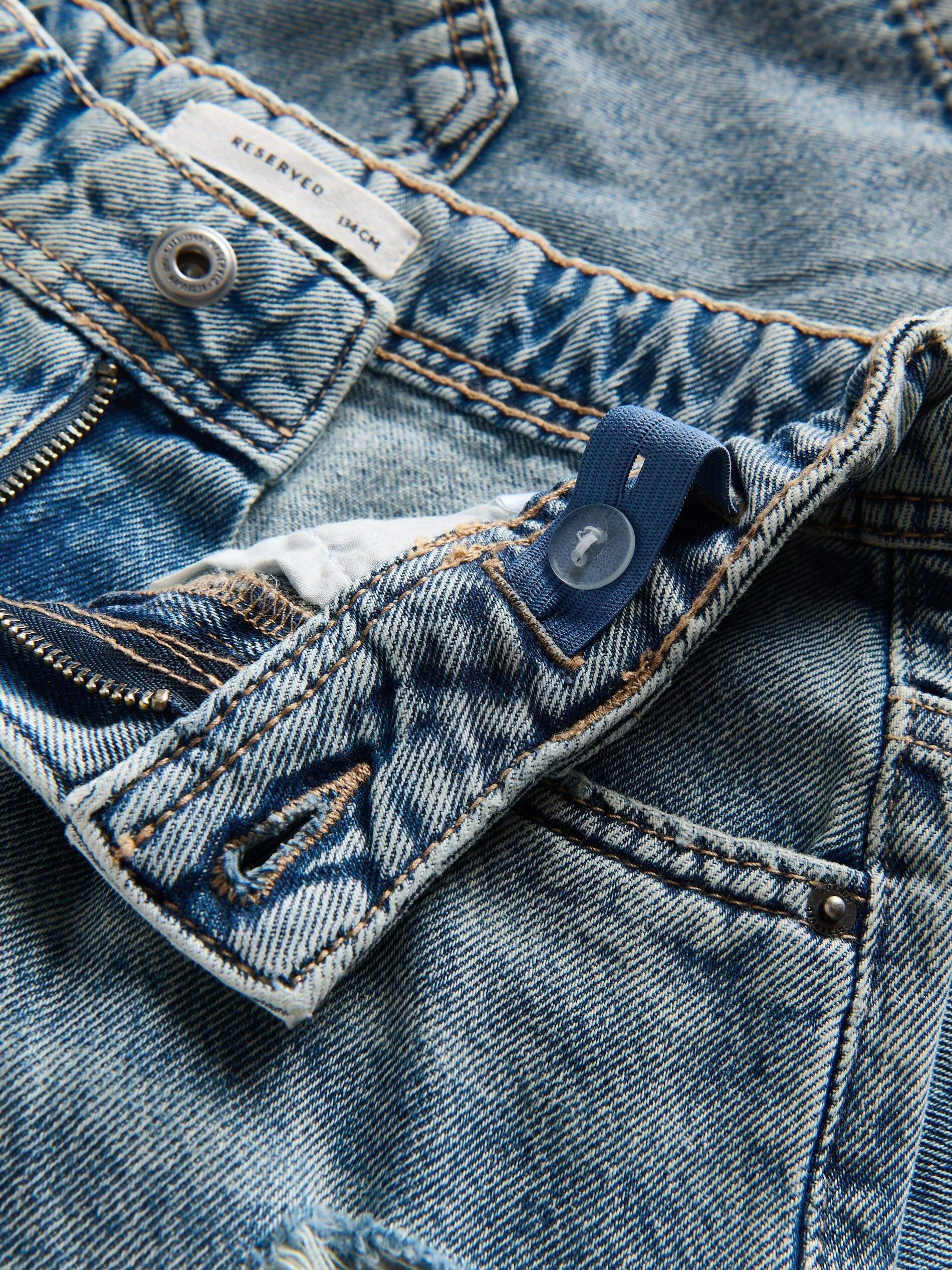 Blue Jeans Denim Shorts, Blue, large image number 2