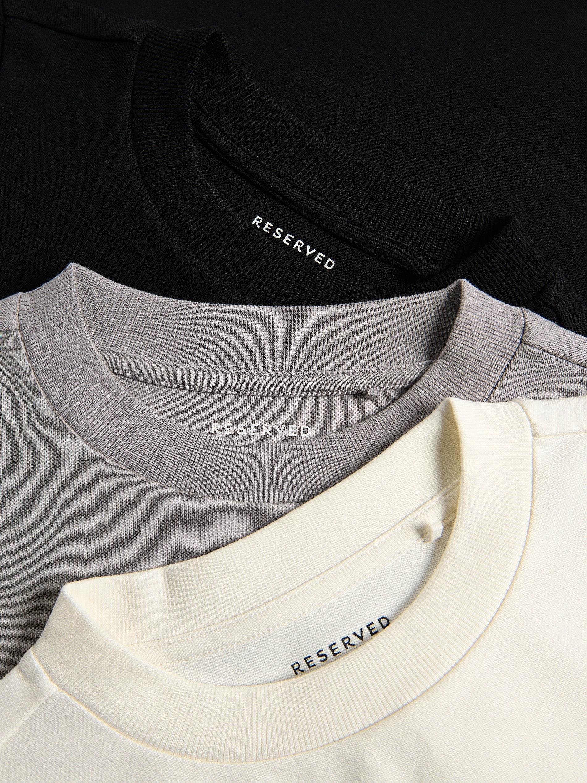 White Cotton Long Sleeve T-Shirt, , large image number 1
