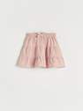 Reserved - Pink Ruffle Hem Skirt, Kids Girls