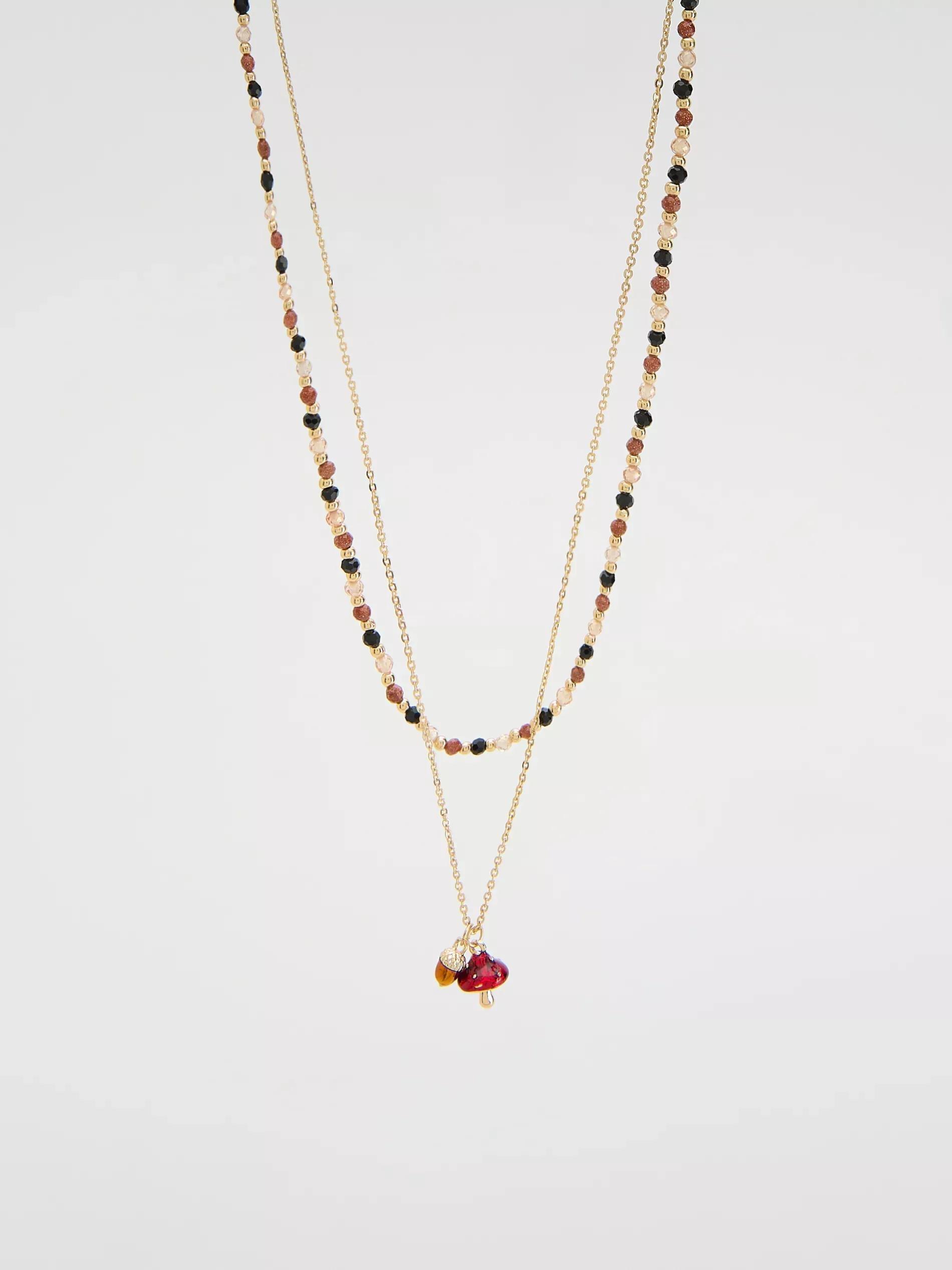 MULTICOLOR NECKLACE, Multicolor, large image number 0