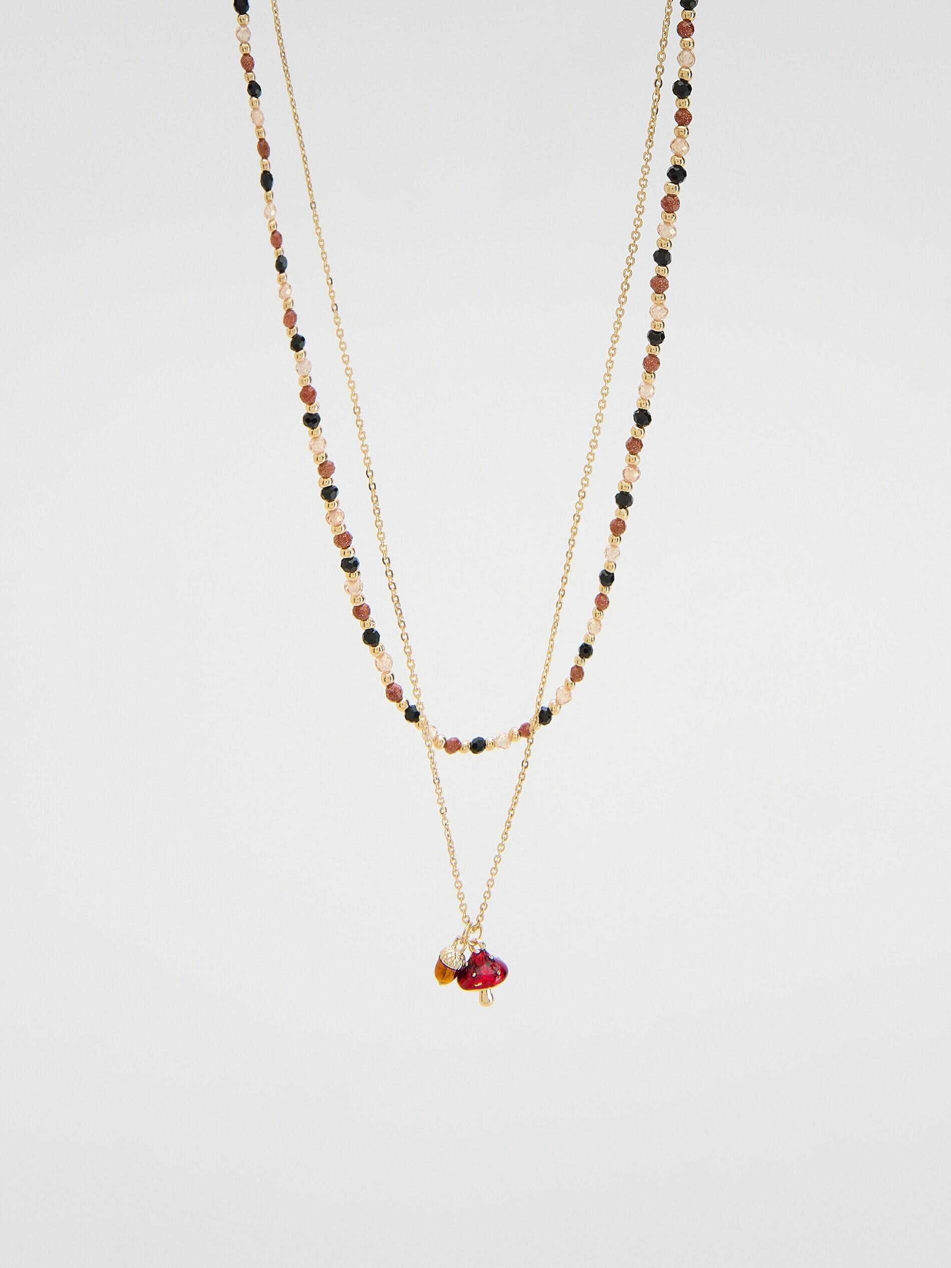 MULTICOLOR NECKLACE, Multicolor, medium