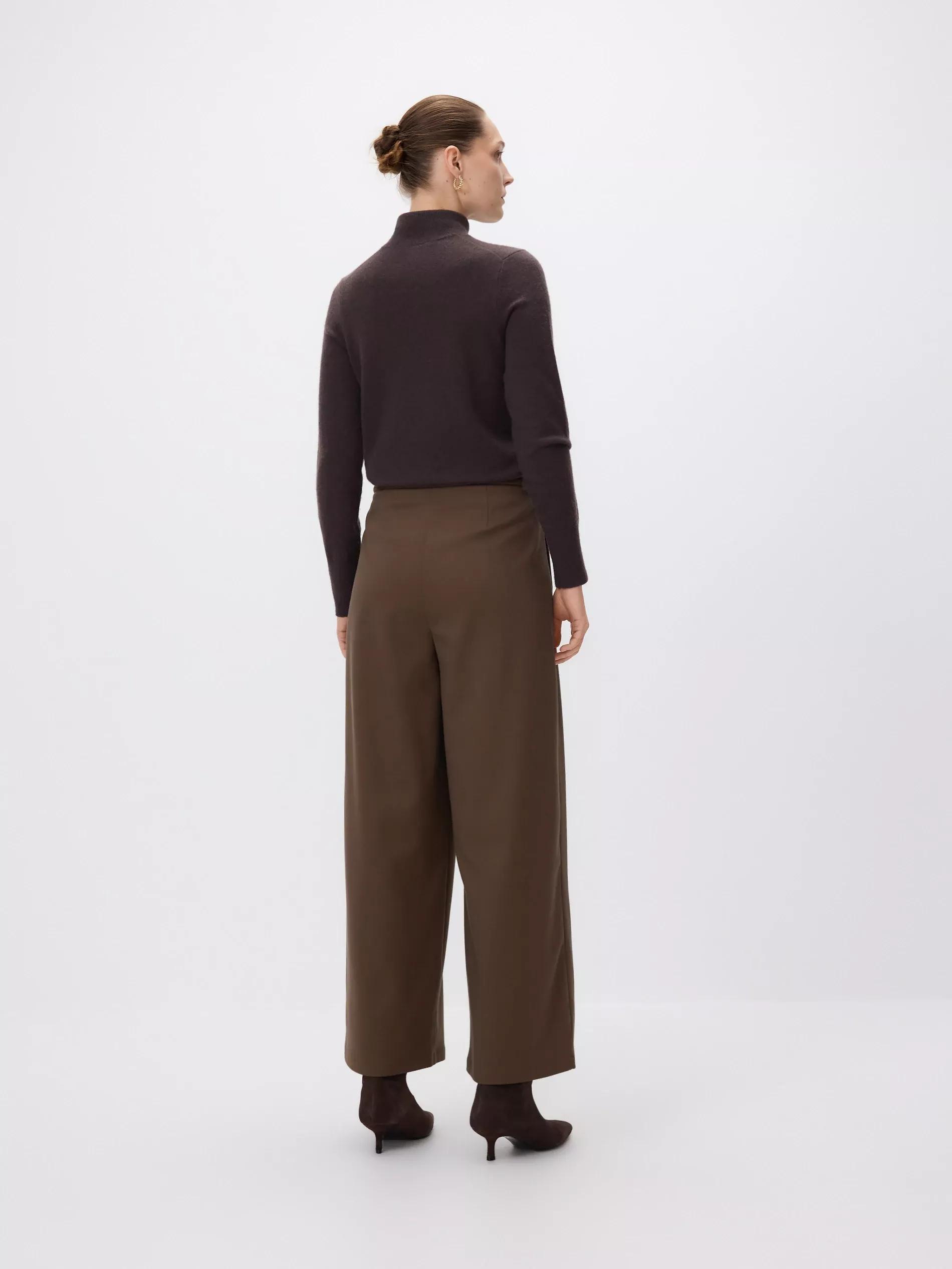 BROWN Wide leg trousers, Brown, large image number 3