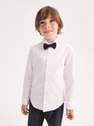 Reserved - White Elegant Shirt With Bow Tie, Kids Boys