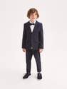 Reserved - White Elegant Shirt With Bow Tie, Kids Boys