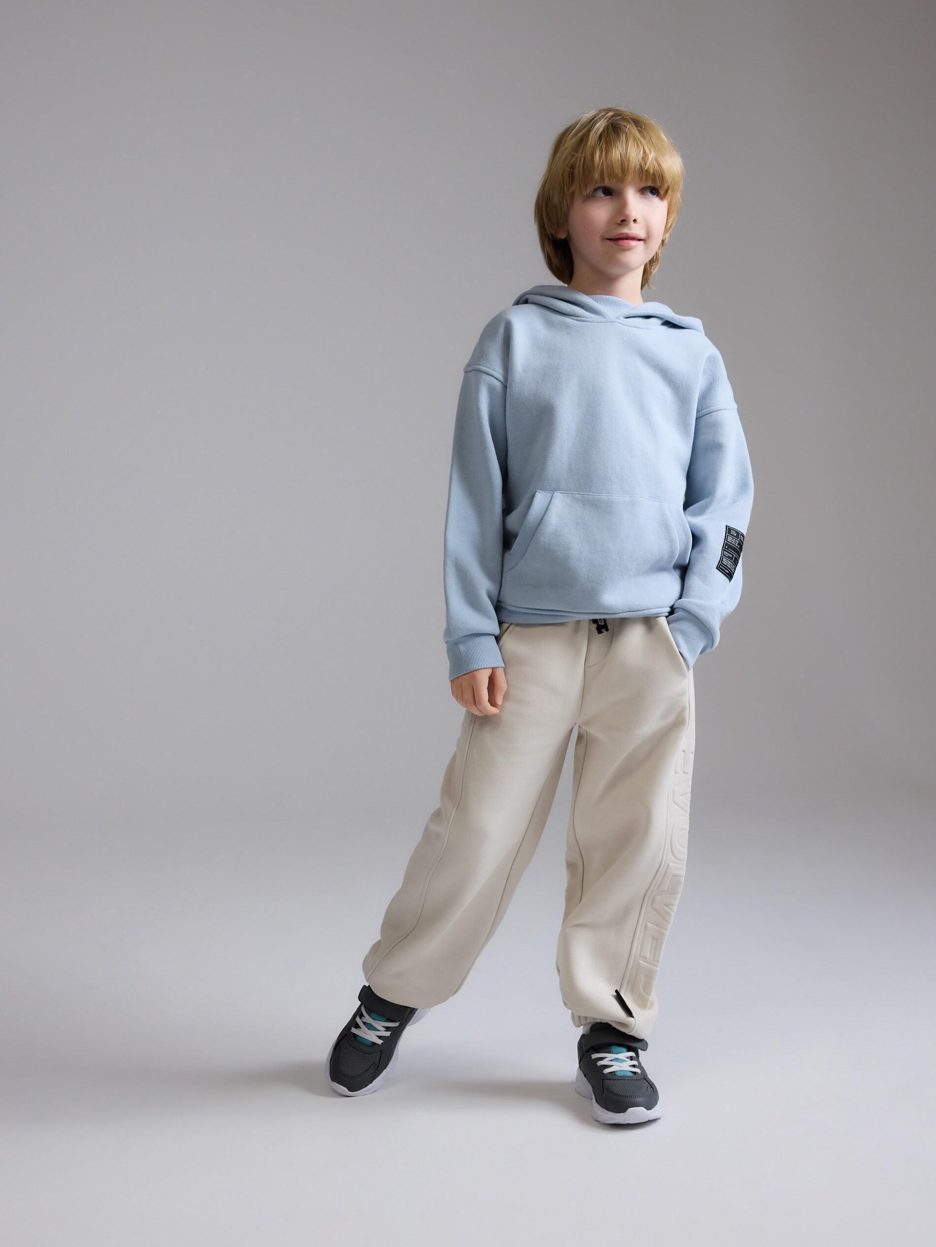Turquoise Jogging Top, Kids Boy, Turquoise, large image number 2