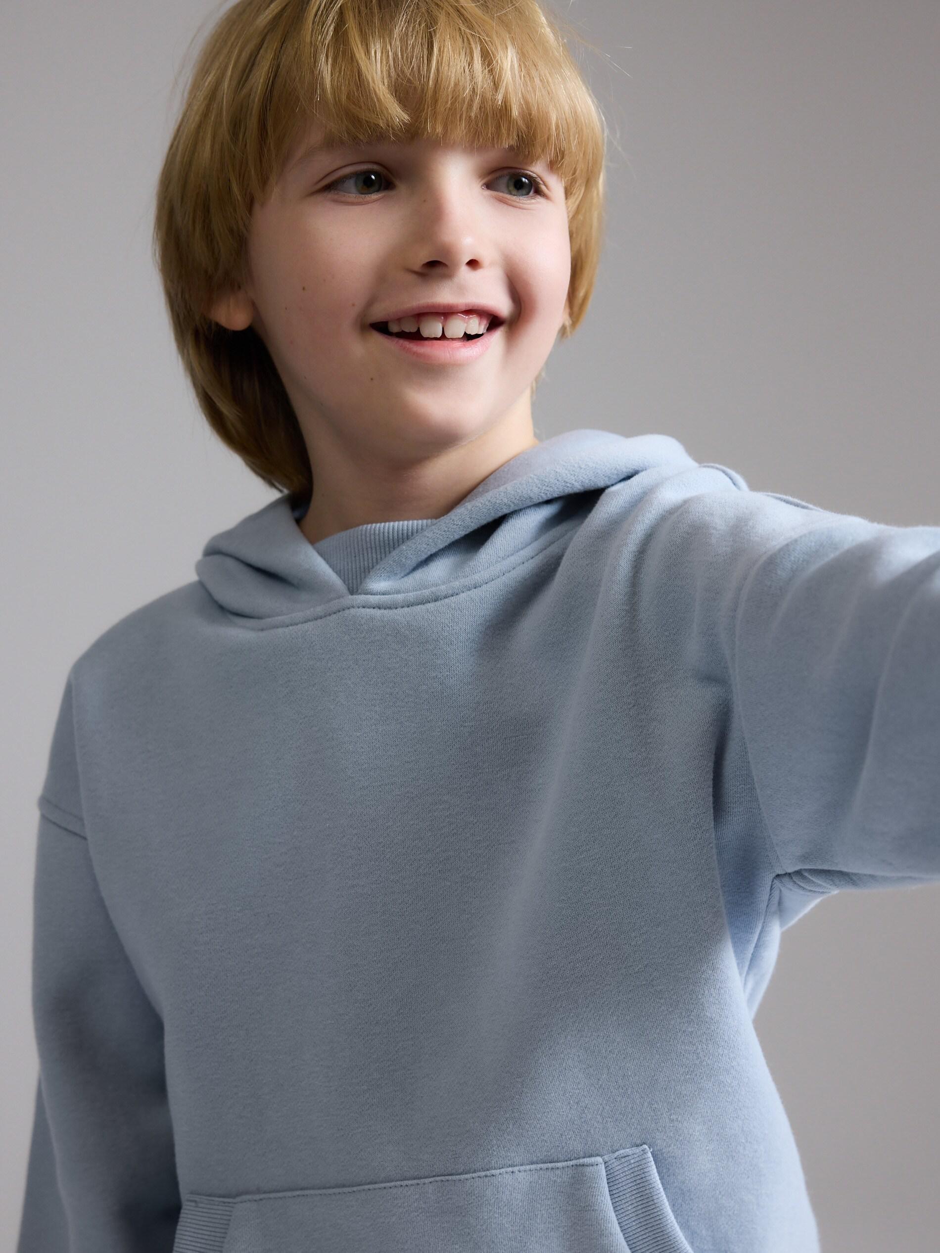 Turquoise Jogging Top, Kids Boy, Turquoise, large image number 3