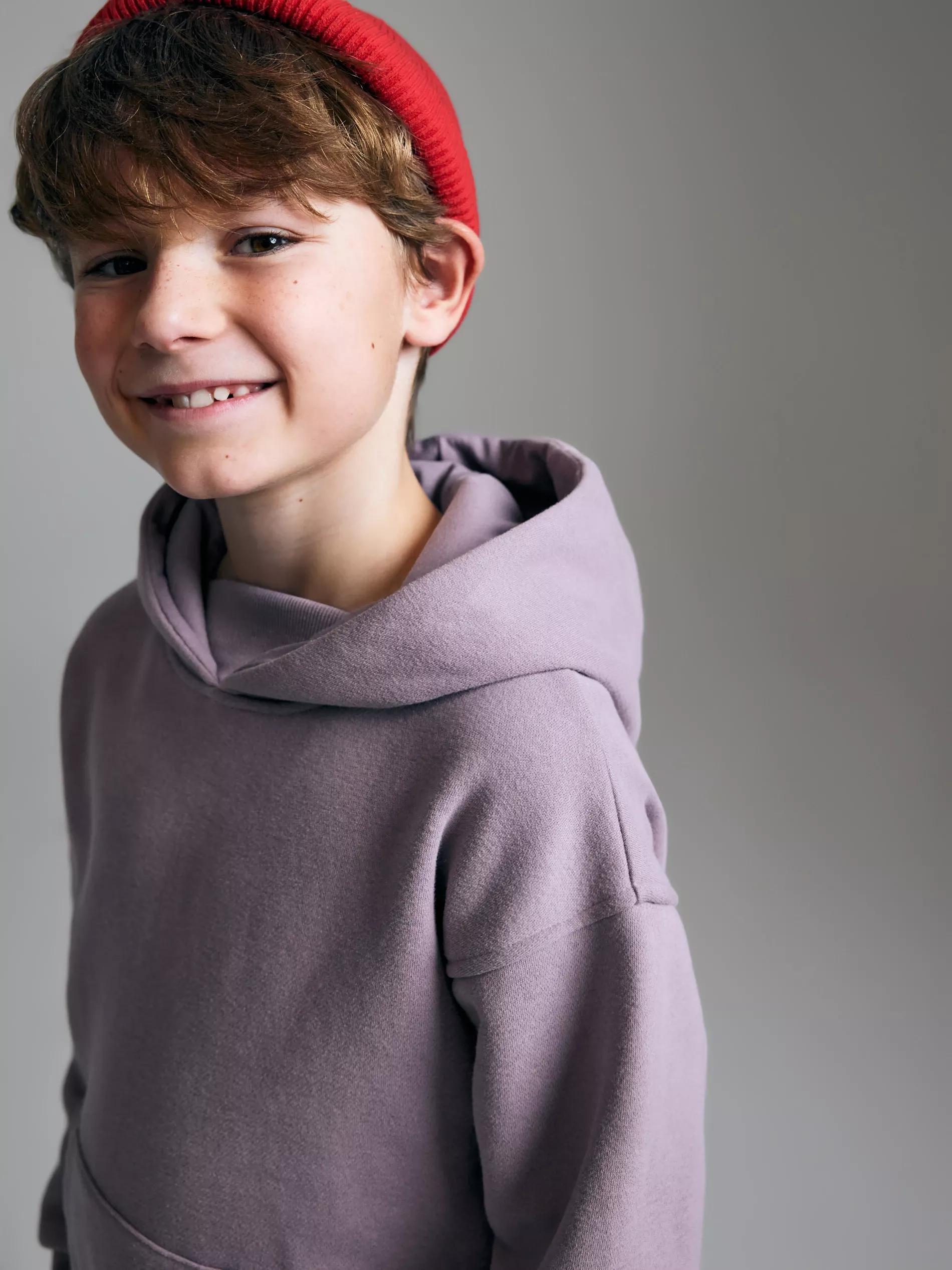 Purple Jogging Top, Kids Boy, , large image number 1