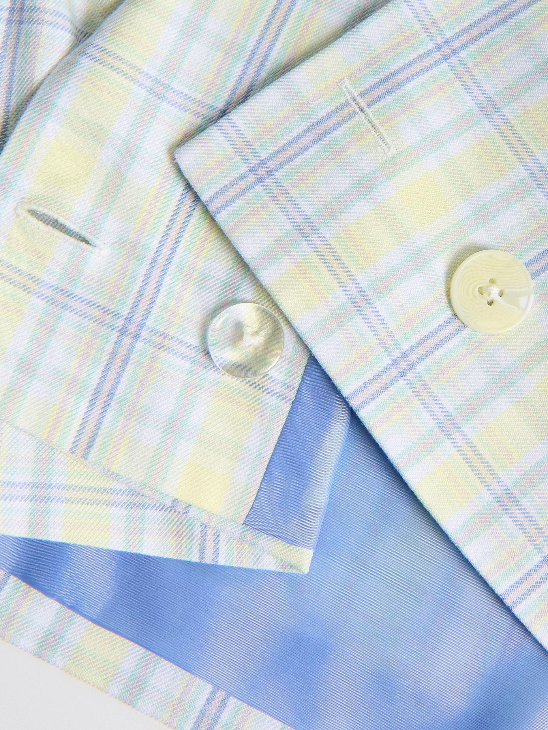 Multicolour Check Blazer, Multicolor, large image number 3