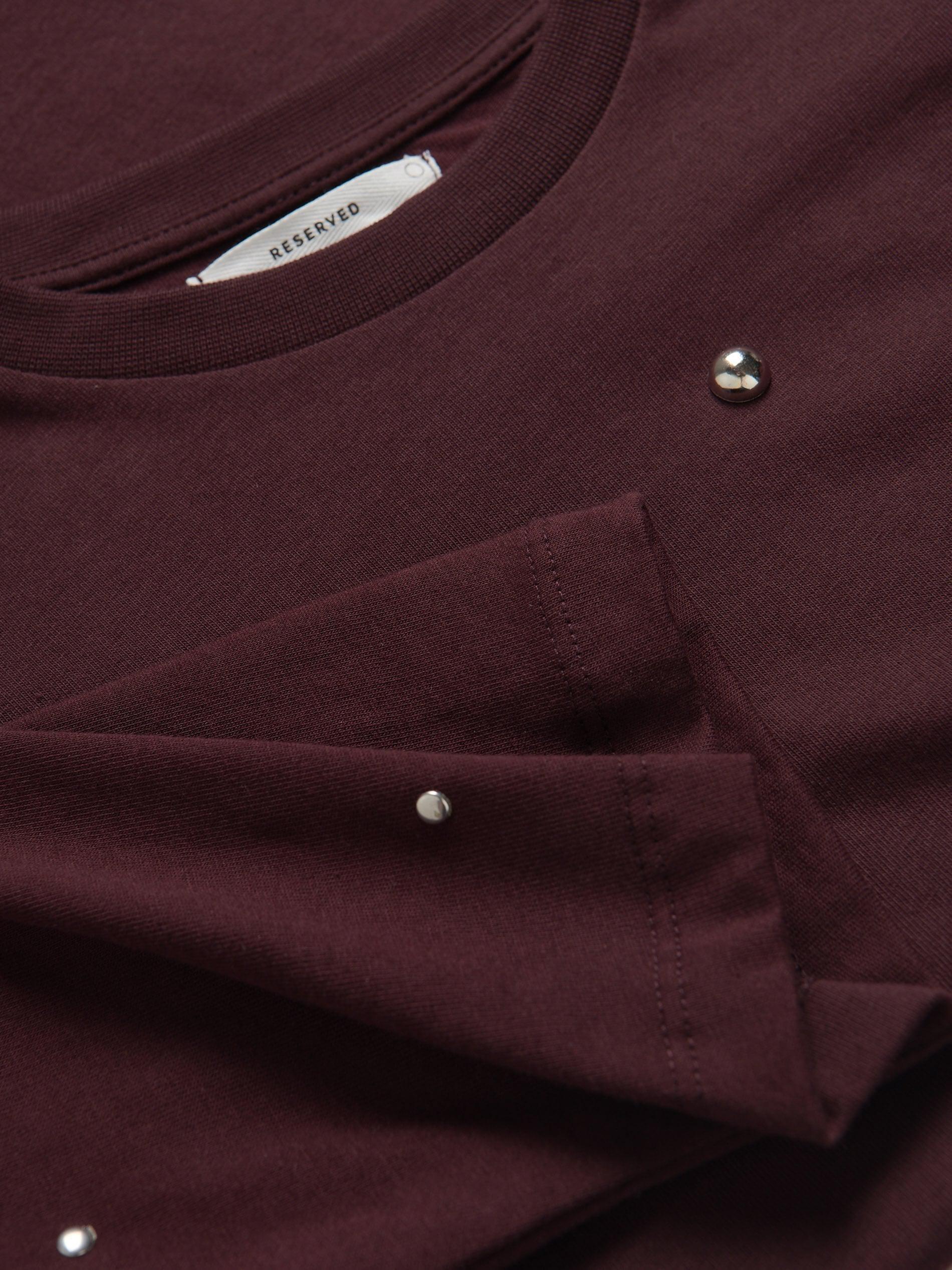 Burgundy Blouse, Burgundy, large image number 4
