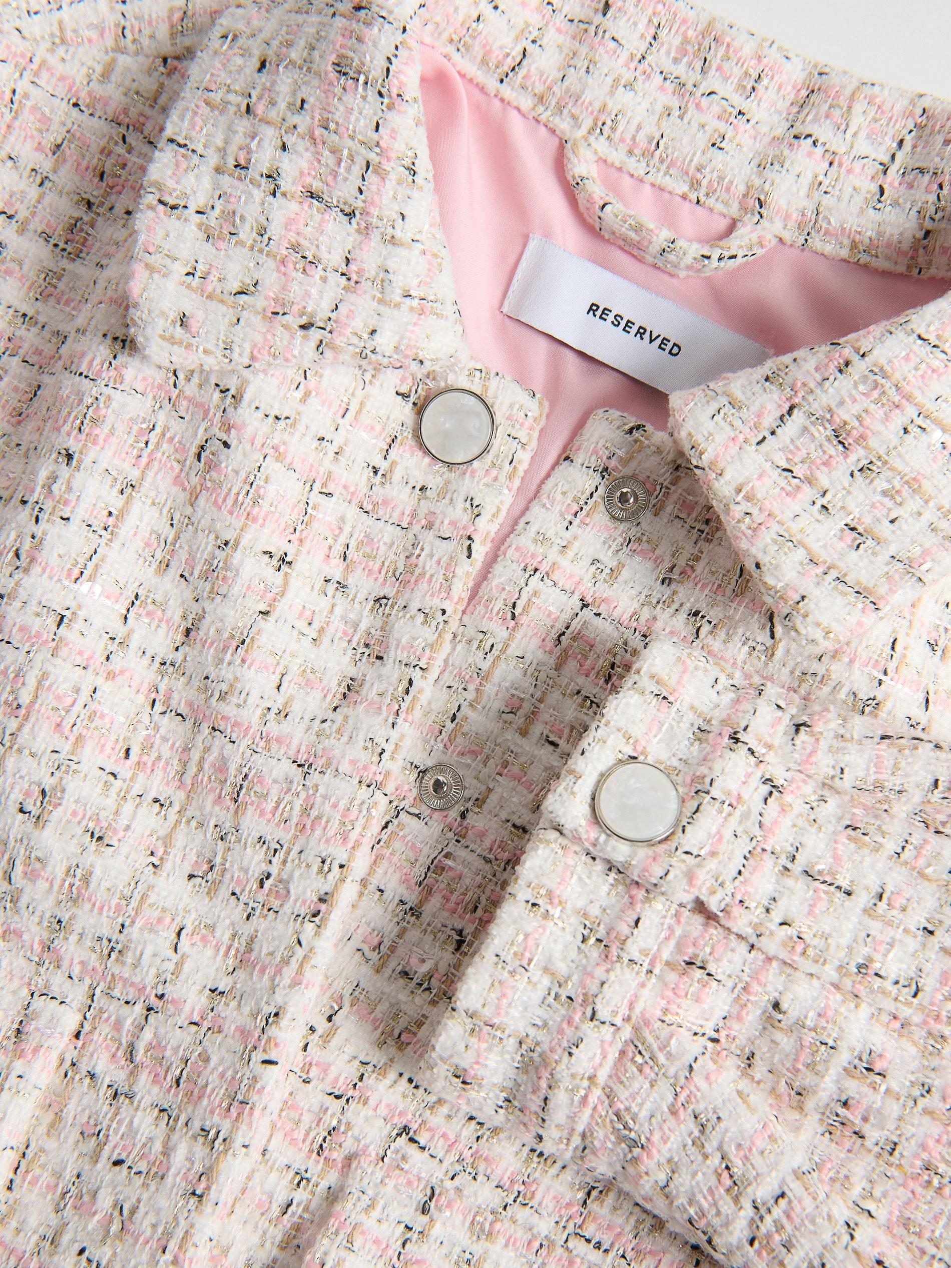 Multicolour Tweed Blazer, Multicolor, large image number 4