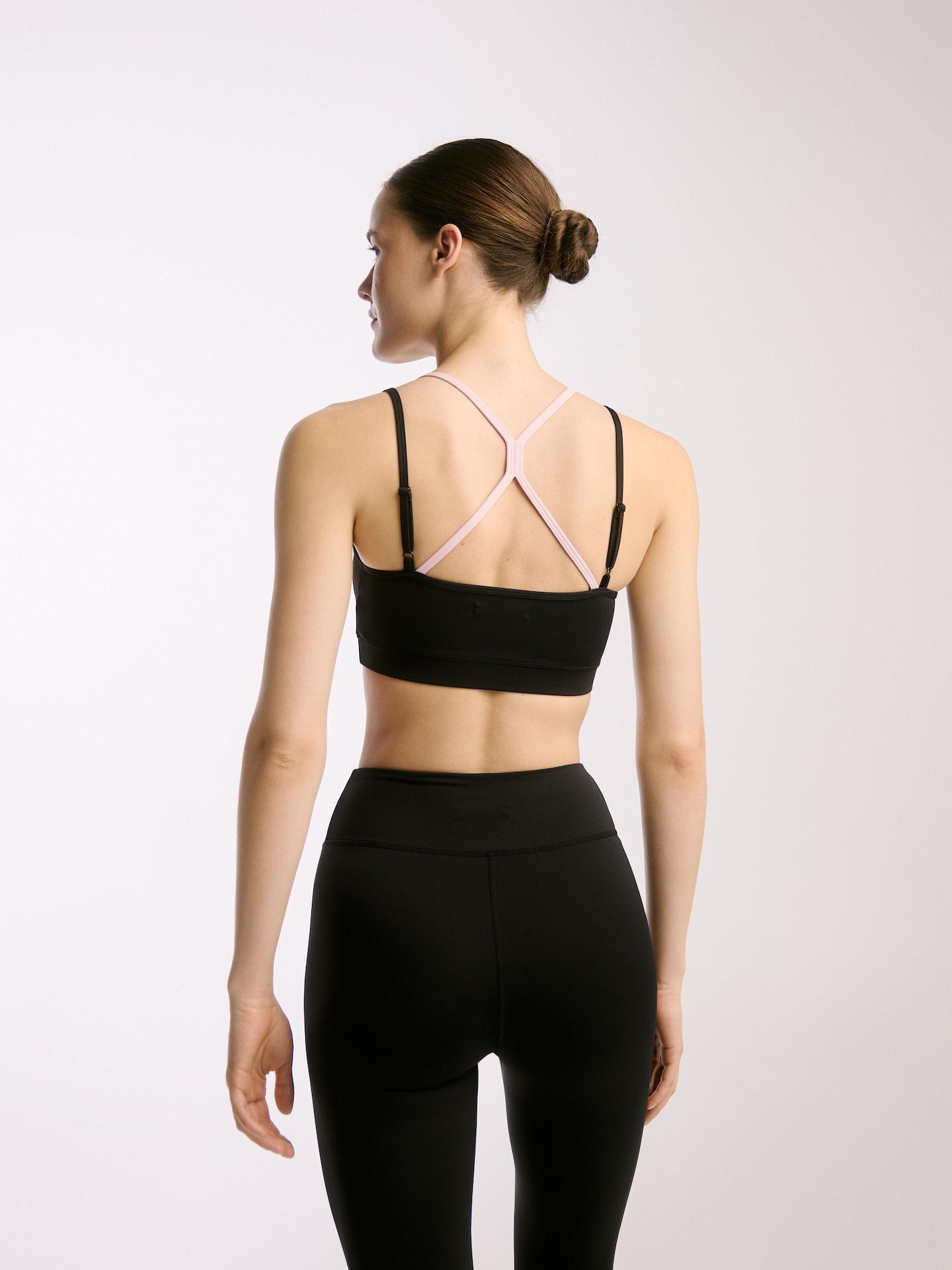 Black Sports Top, Black, large image number 2
