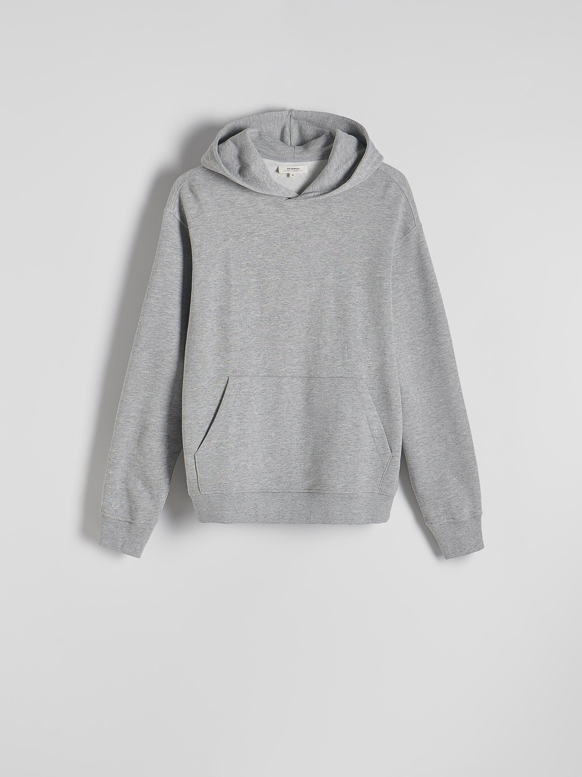Grey Cotton Sweatshirt, , large image number 1