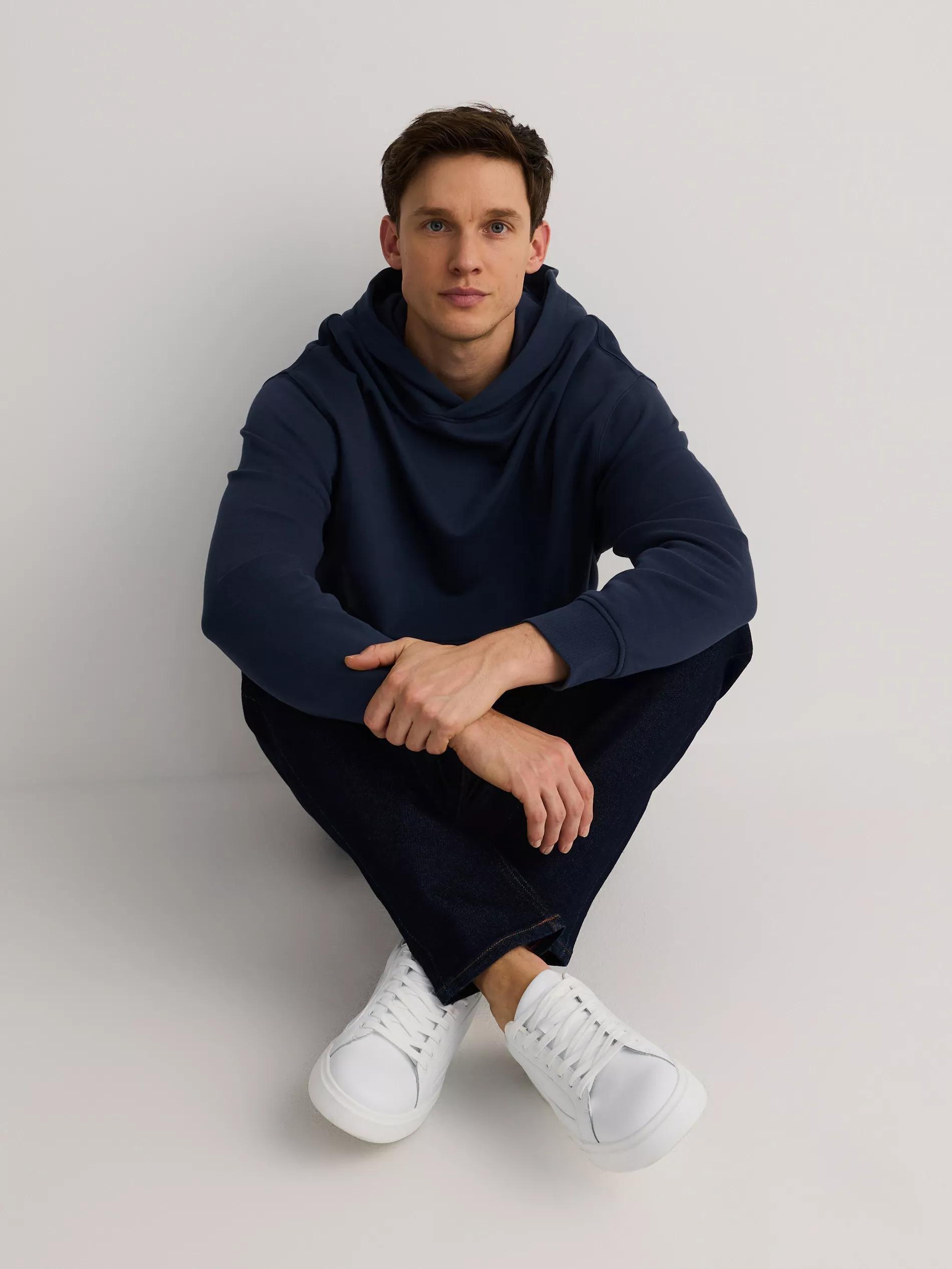 Blue Cotton Sweatshirt, , large image number 1
