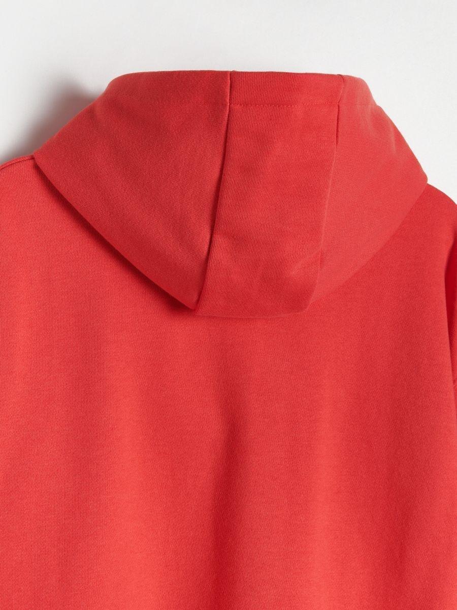 Red Cotton Sweatshirt, , large image number 2