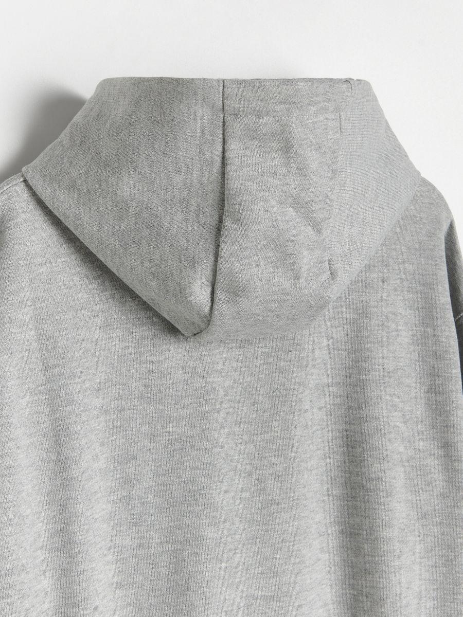 Grey Cotton Sweatshirt, , large image number 2