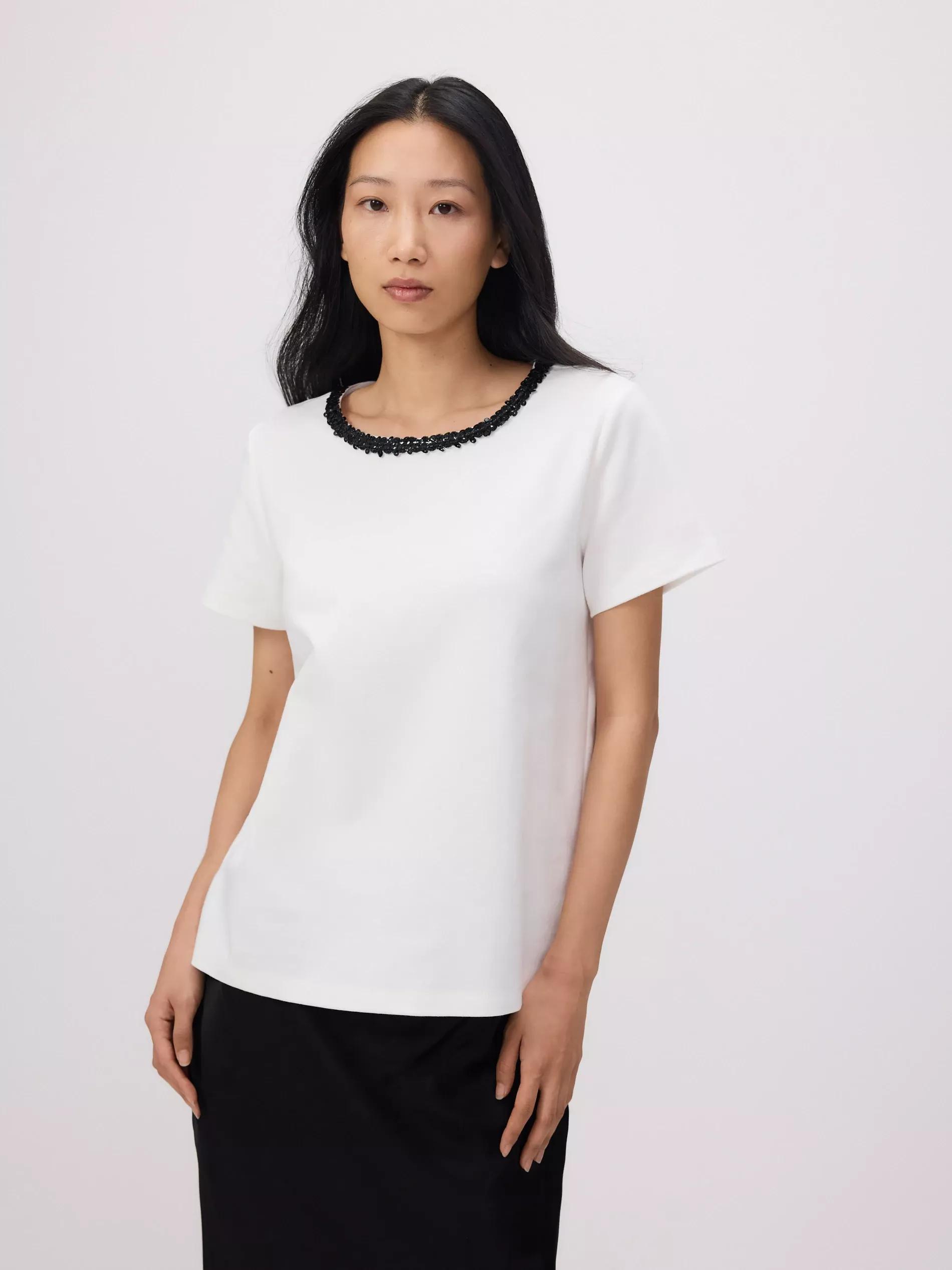 Multicolour Decorated Round Neck T-Shirt, , large image number 1