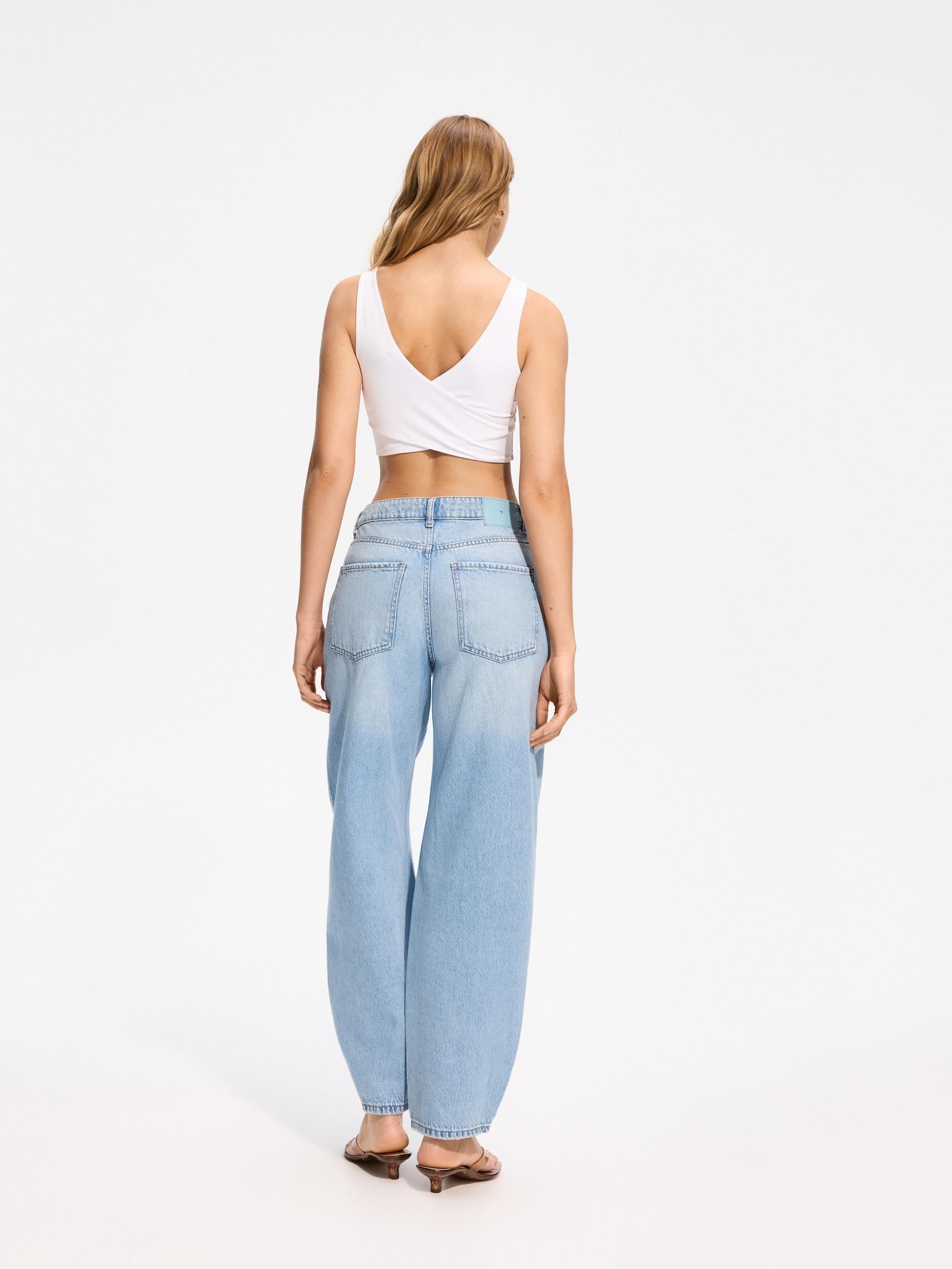 White Top With Decorative Back, White, large image number 1
