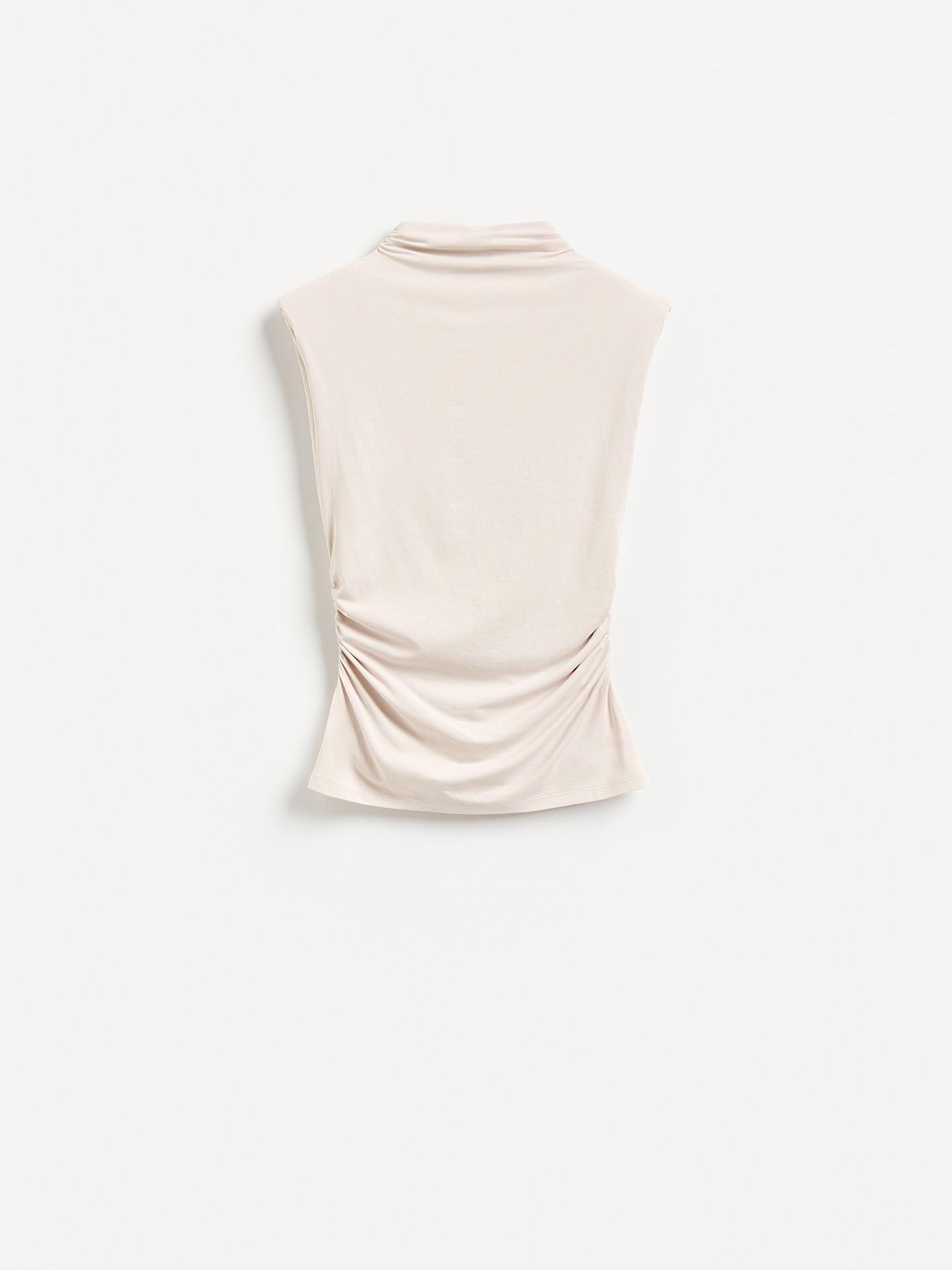 Beige Blouse With Modal, Beige, large image number 0