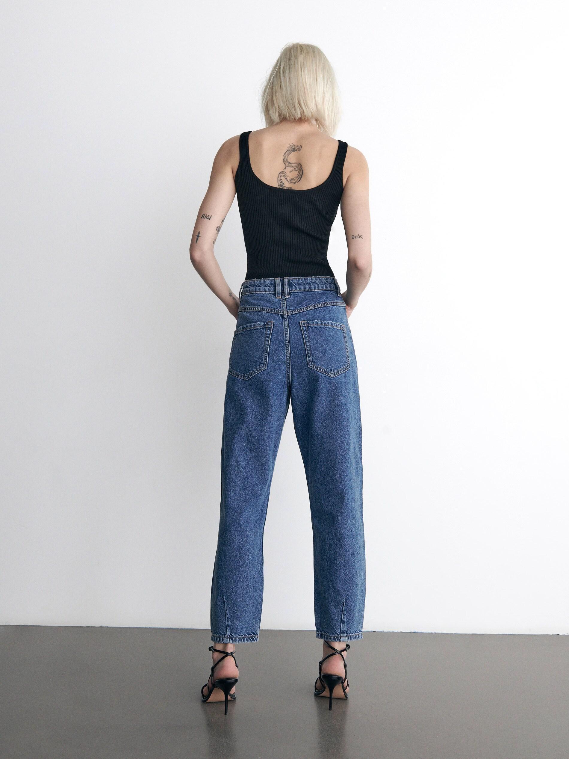 Blue Slouchy Jeans, , large image number 2