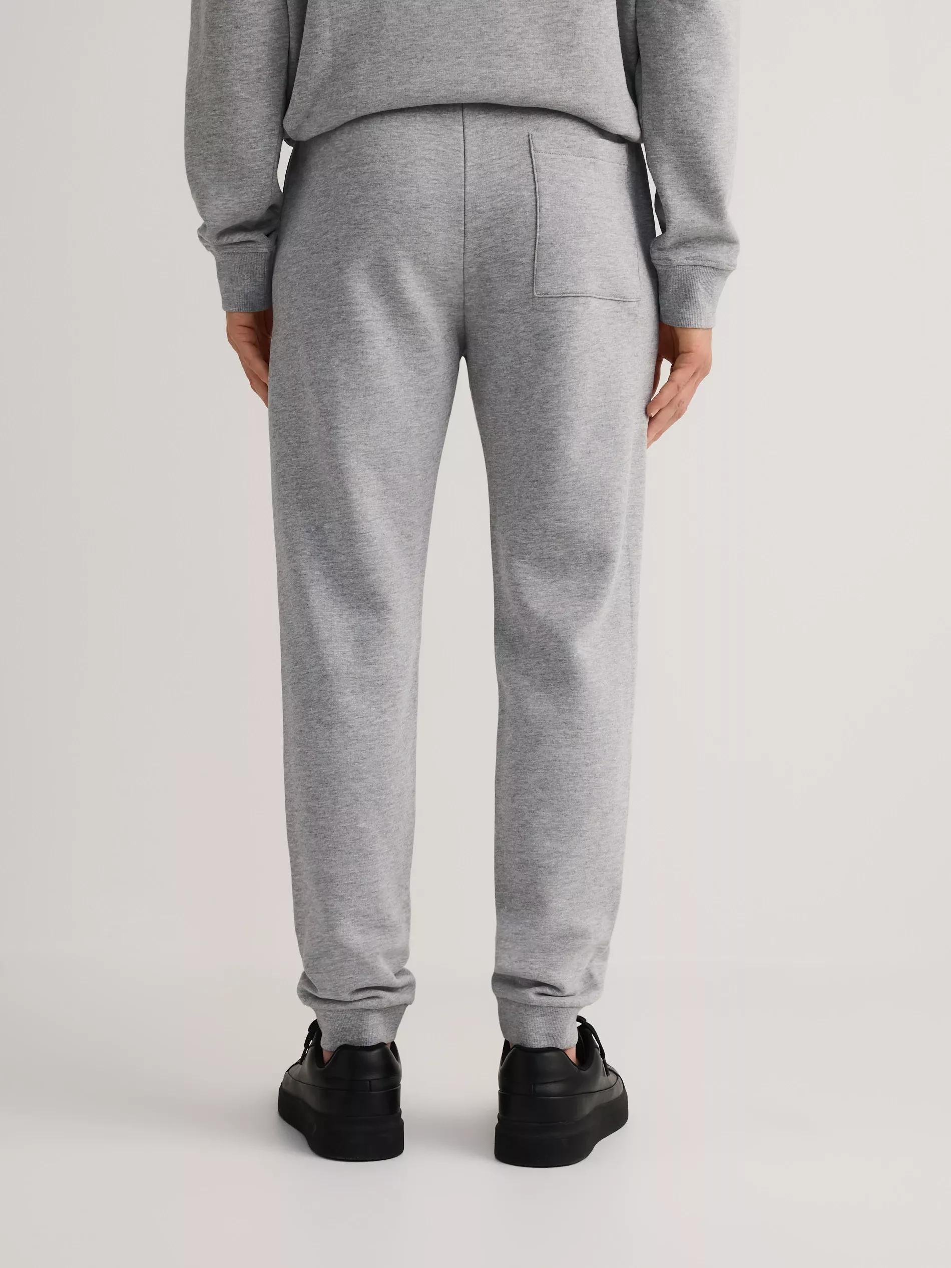 Grey Cotton Rich Sweatpants, , large image number 3