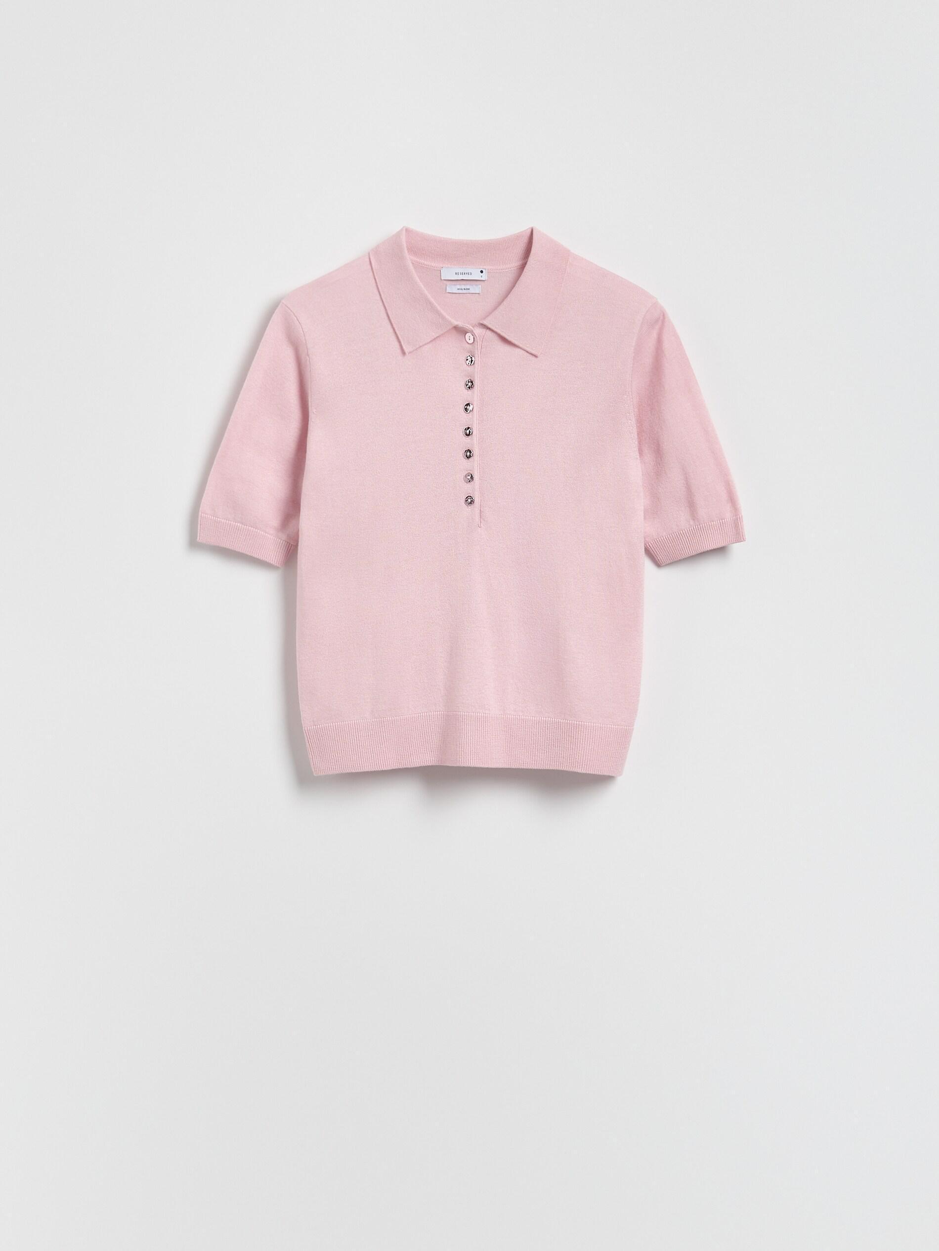 Pink Wool Blend Jumper, Pink, large image number 4