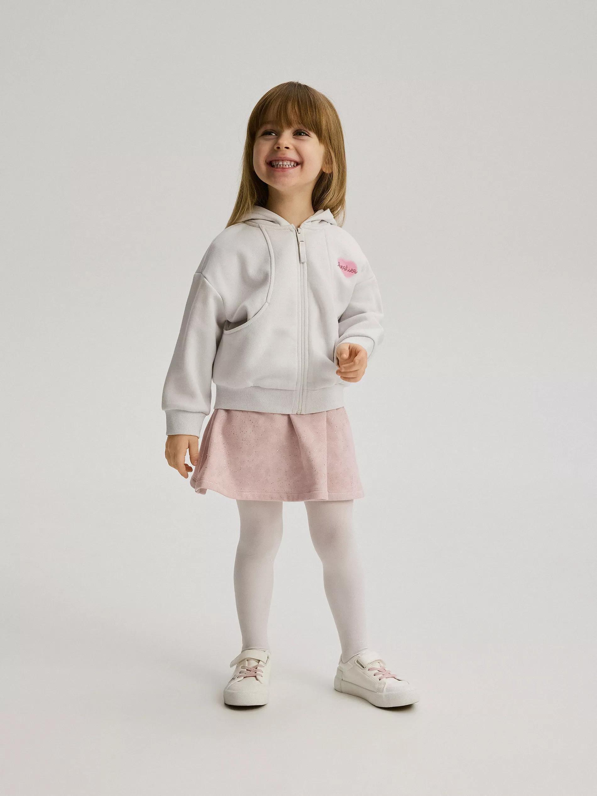 Grey Velour Blouse, , large image number 3