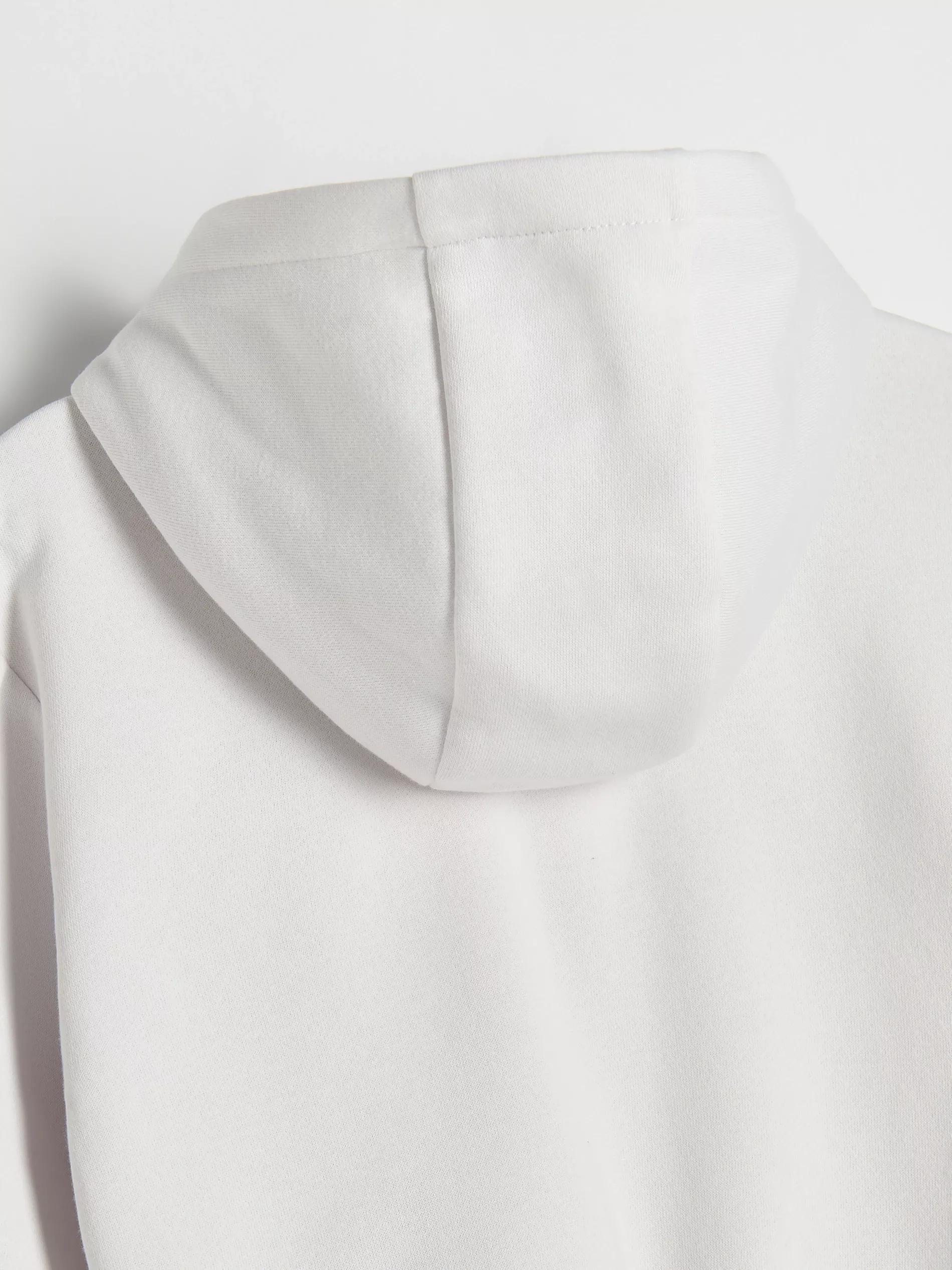 Grey Velour Blouse, , large image number 4