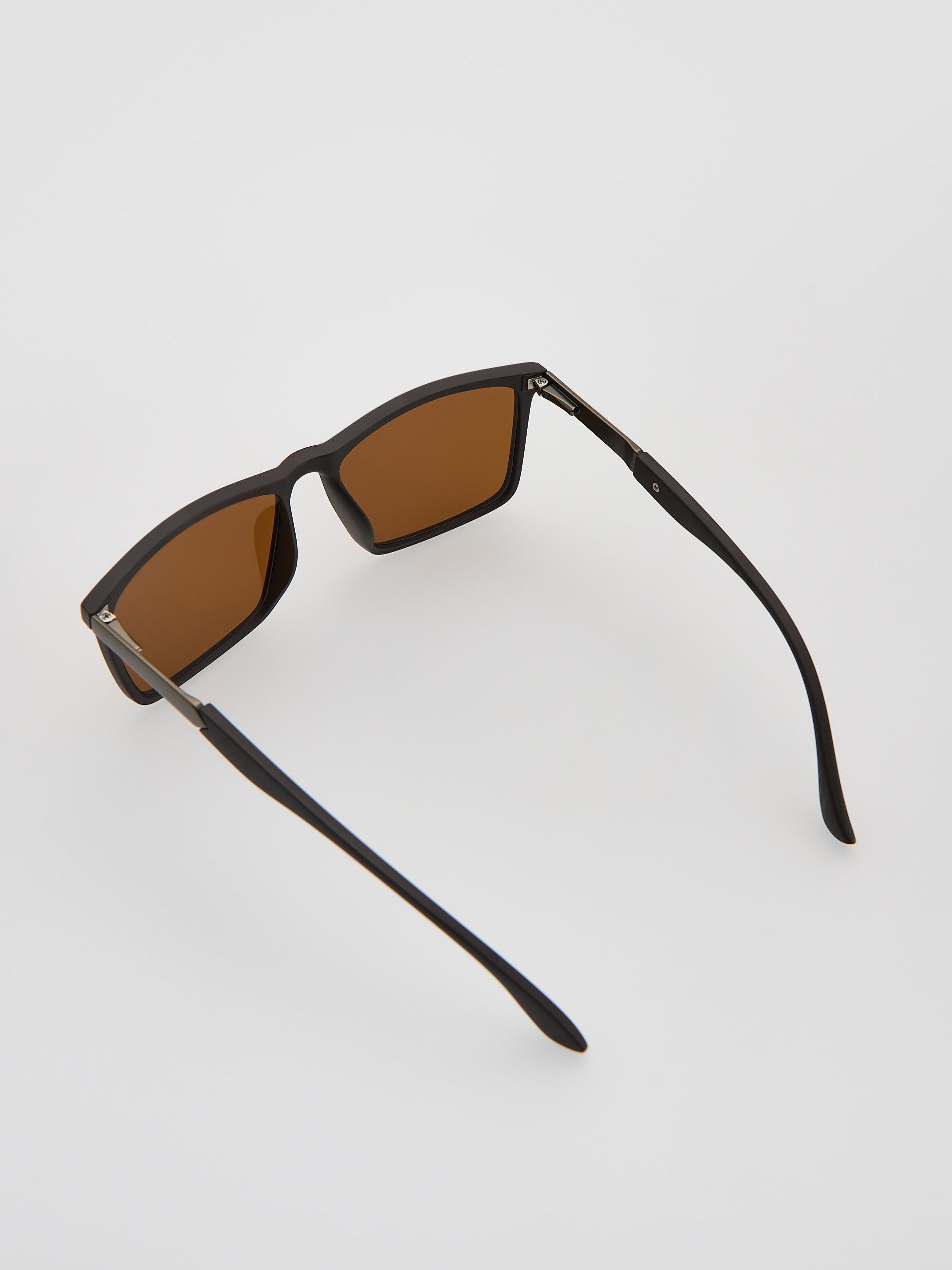 Brown Sunglasses, Brown, medium