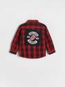 Reserved - Red The Rolling Stones Flannel Shirt, Kids Boys