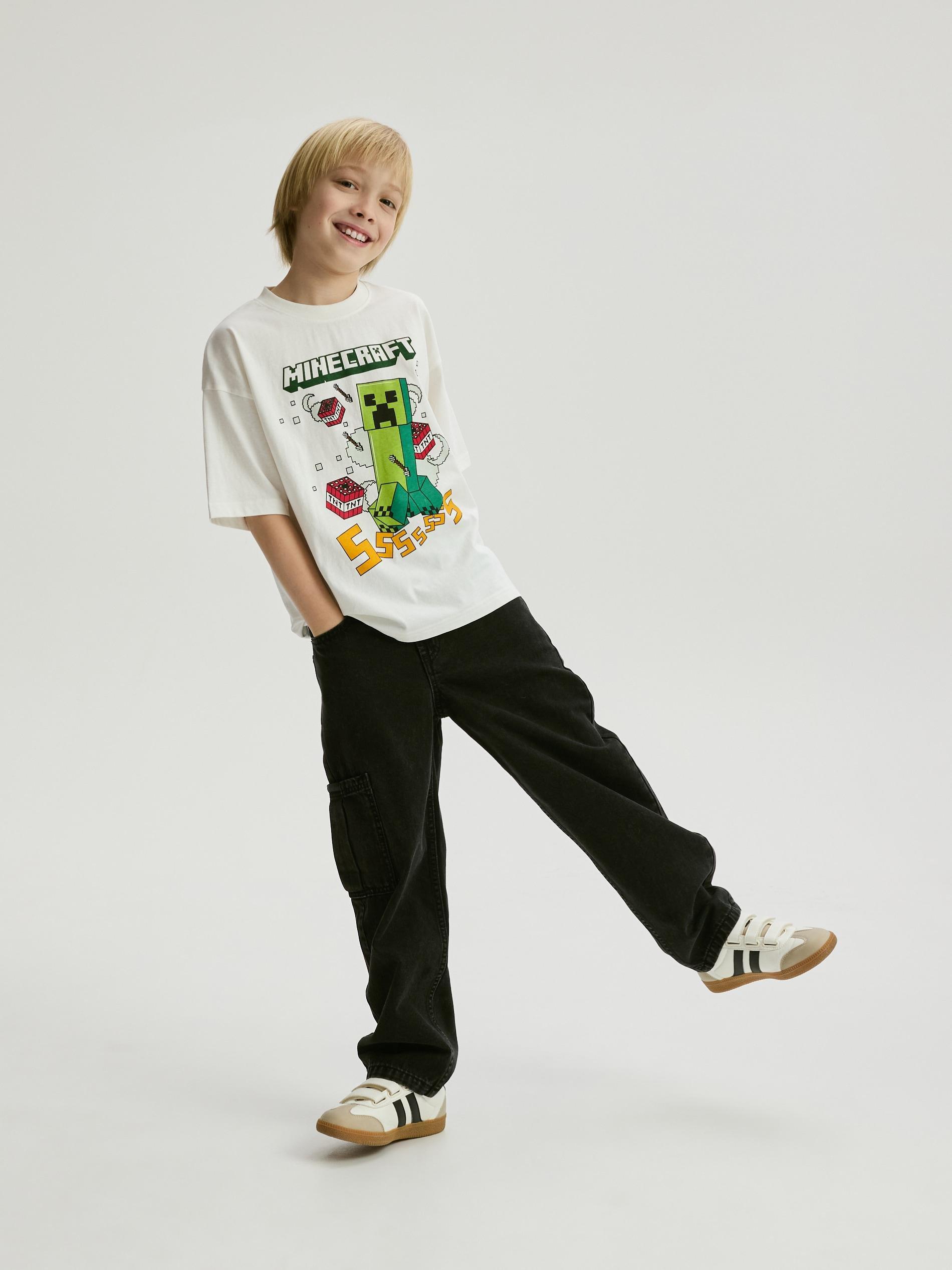 Black Straight Fit Jeans, Black, large image number 1