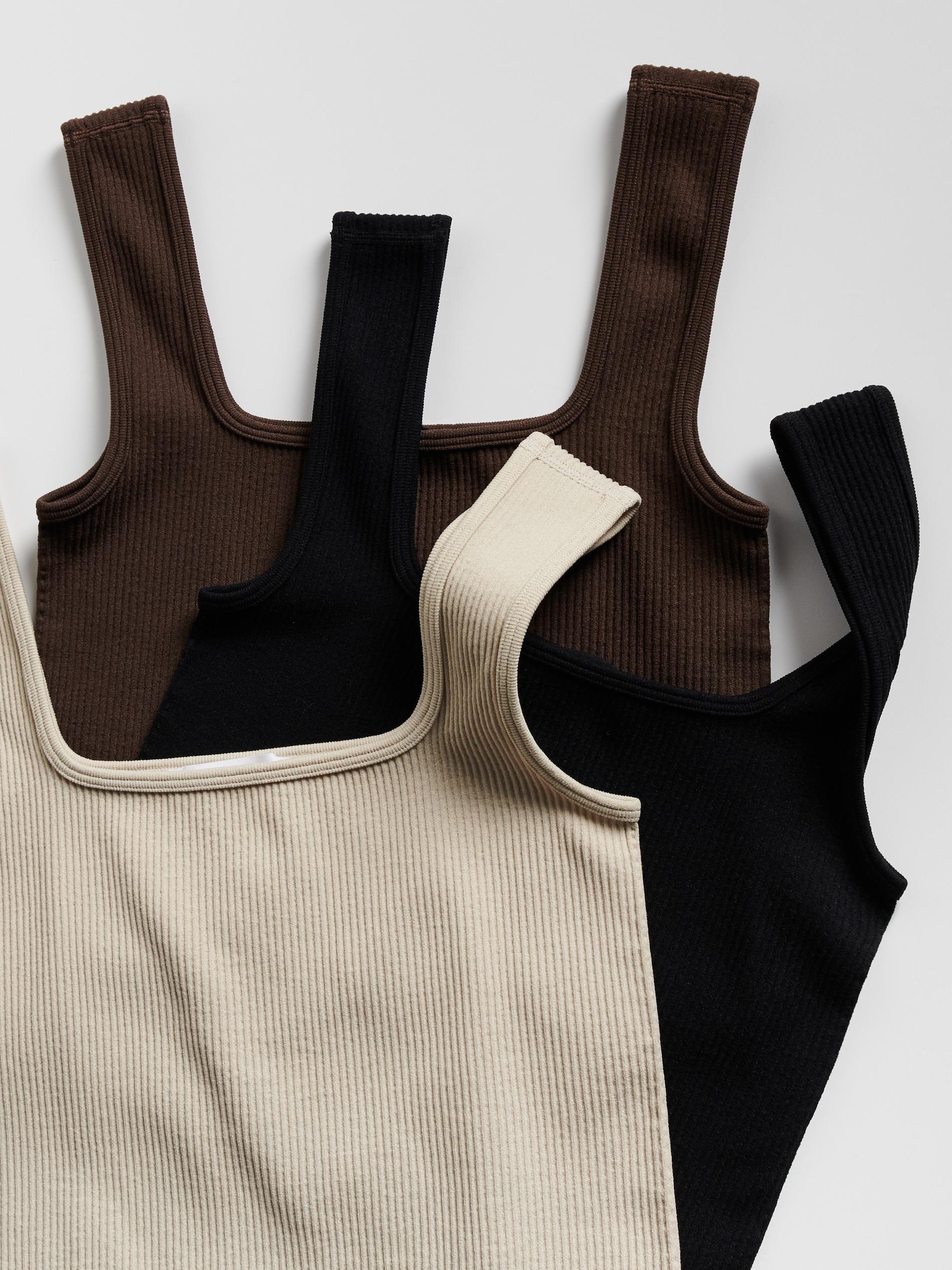 Black Fitted Top, Black, large image number 4