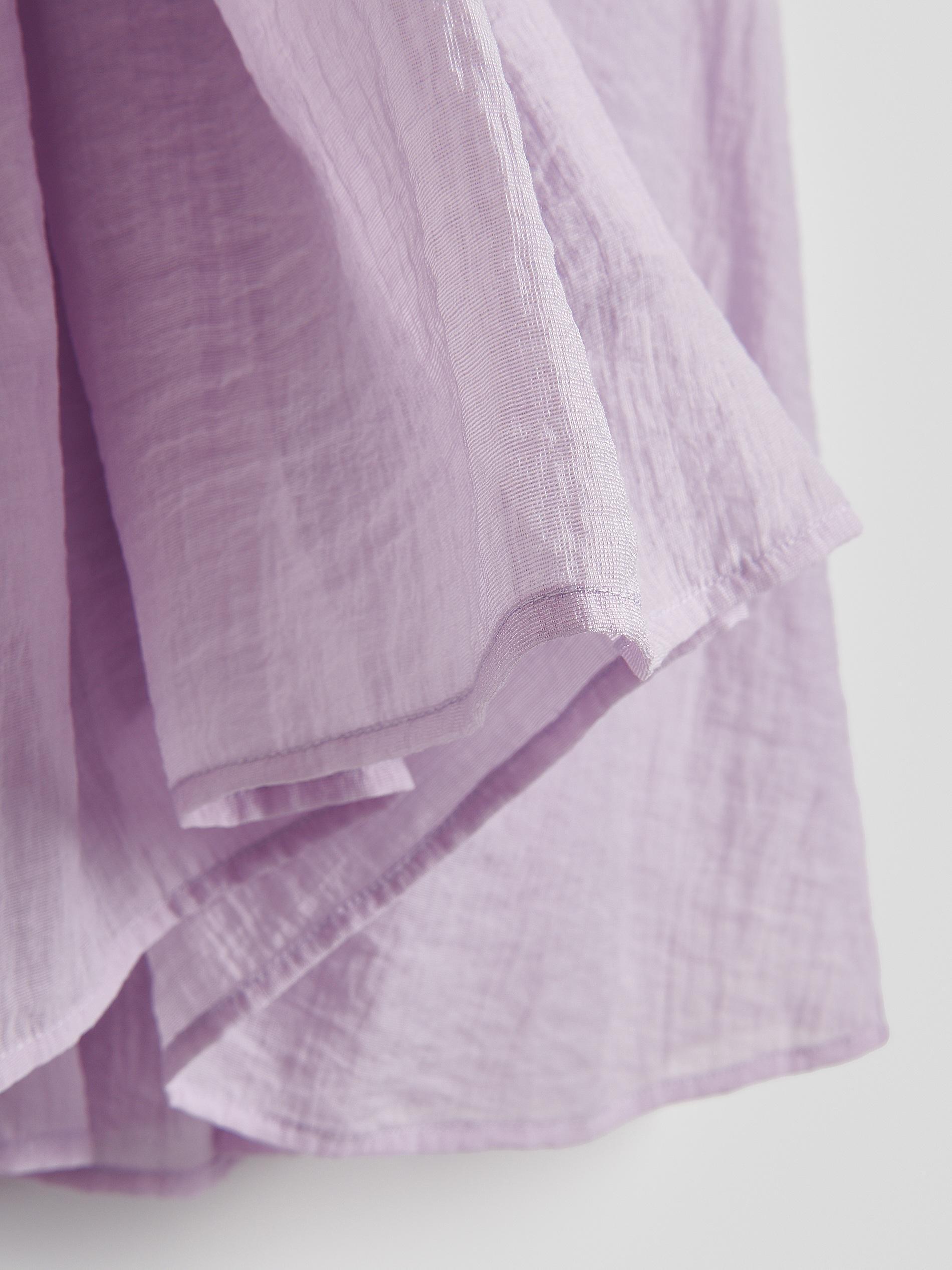 Purple Midi Flowy Skirt, , large image number 5