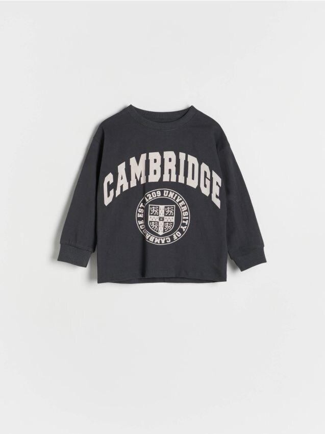 Grey Printed T-Shirt, Kids Boys, , large image number 0