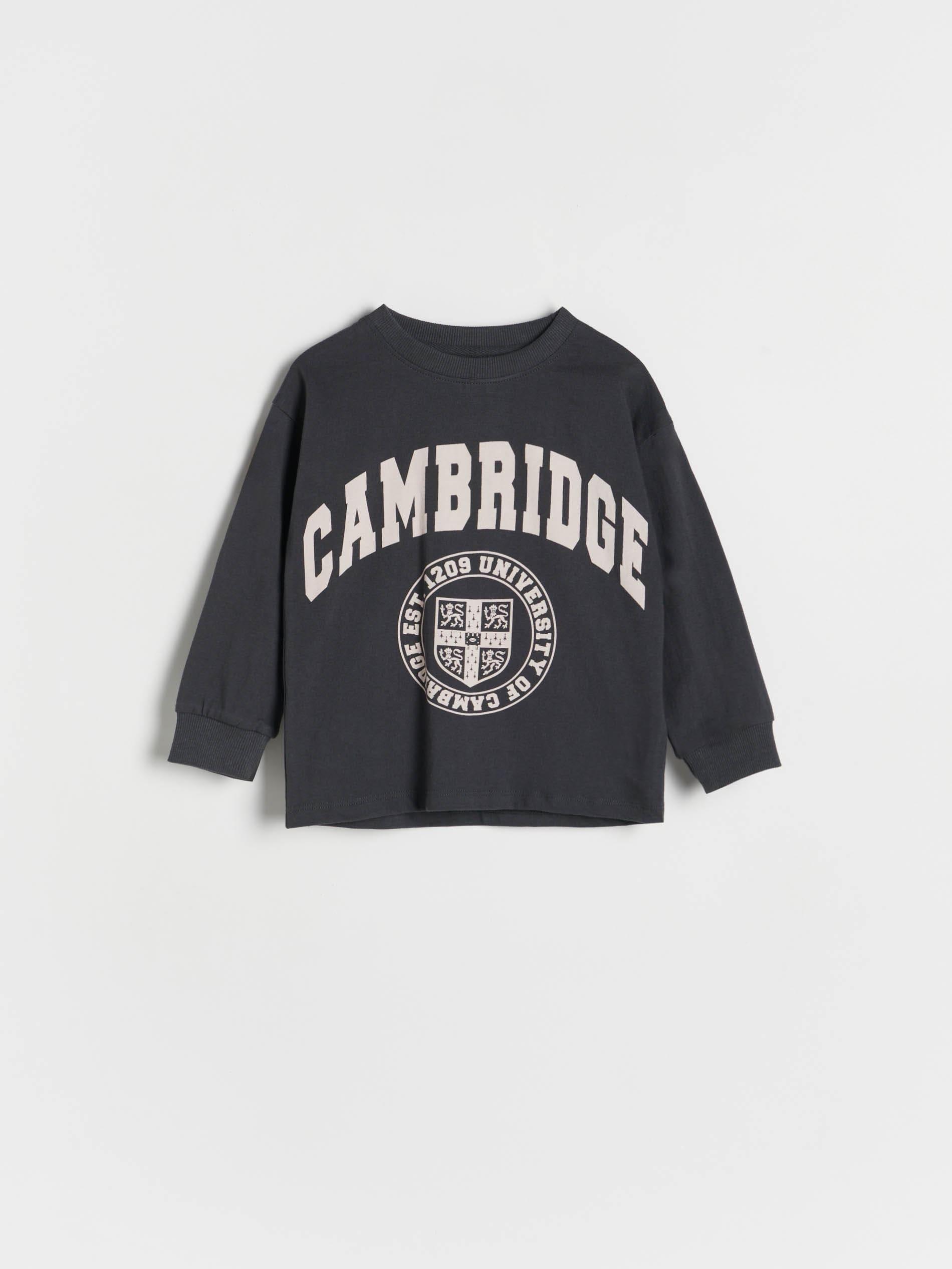 Grey Printed T-Shirt, Kids Boys, , large image number 1
