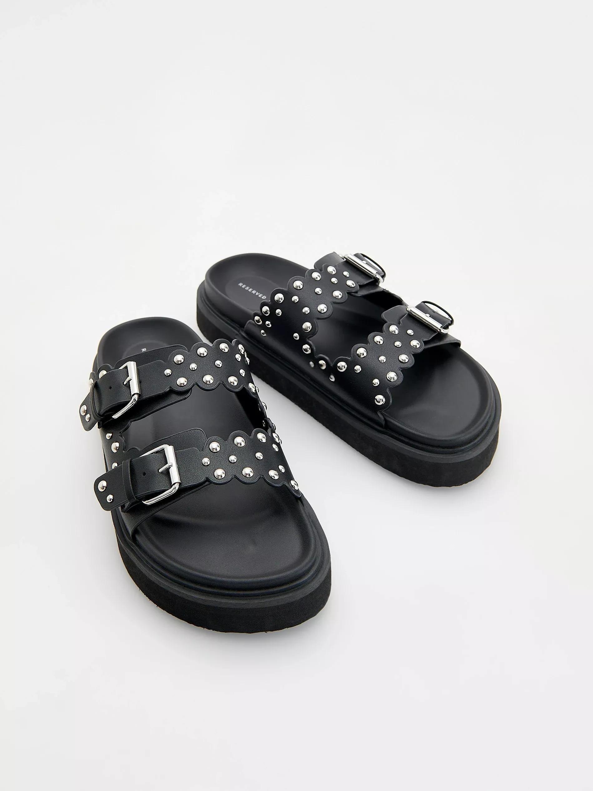 BLACK LADIES` SLIDES, , large image number 2