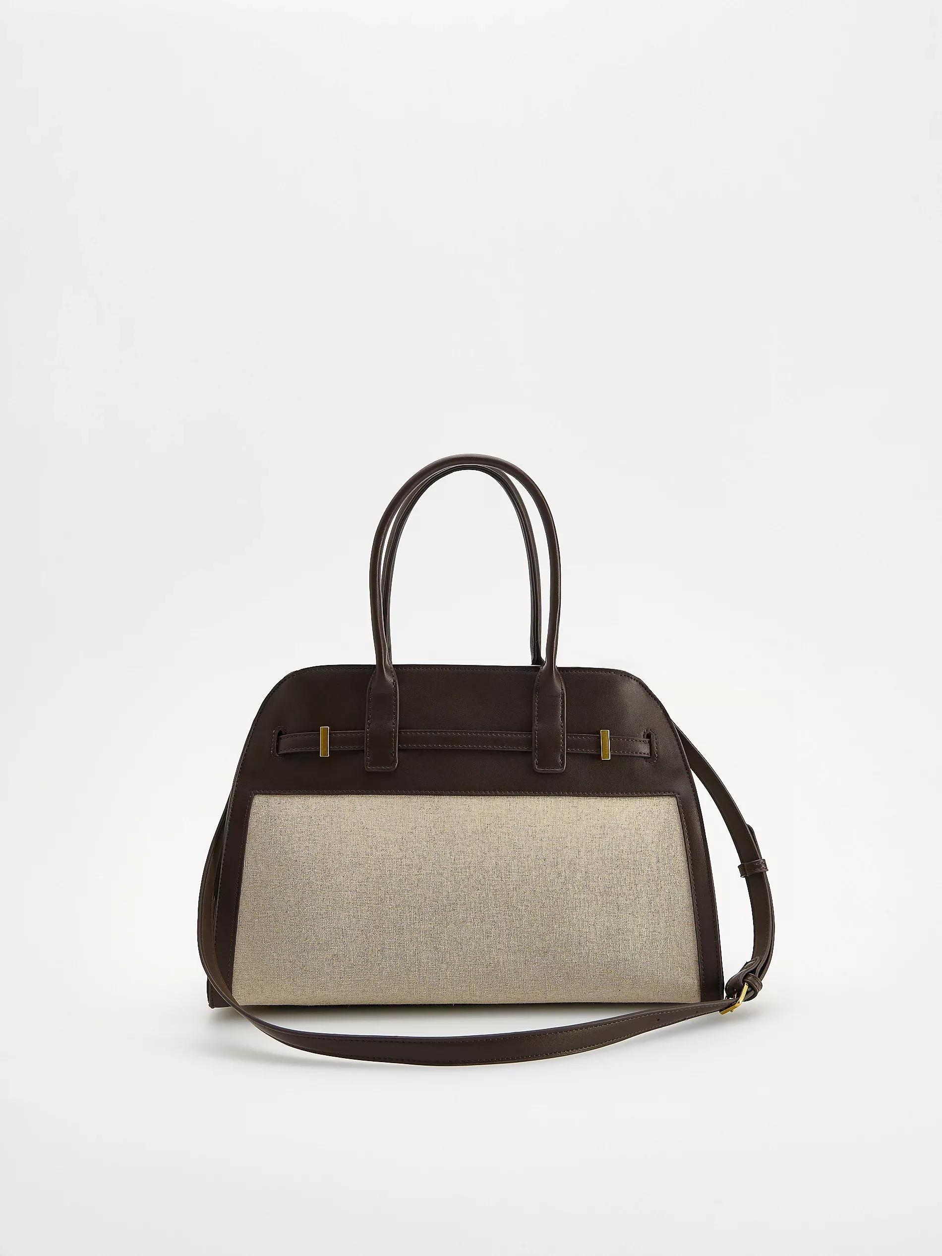 Brown Shoulder Bag, Brown, large image number 1
