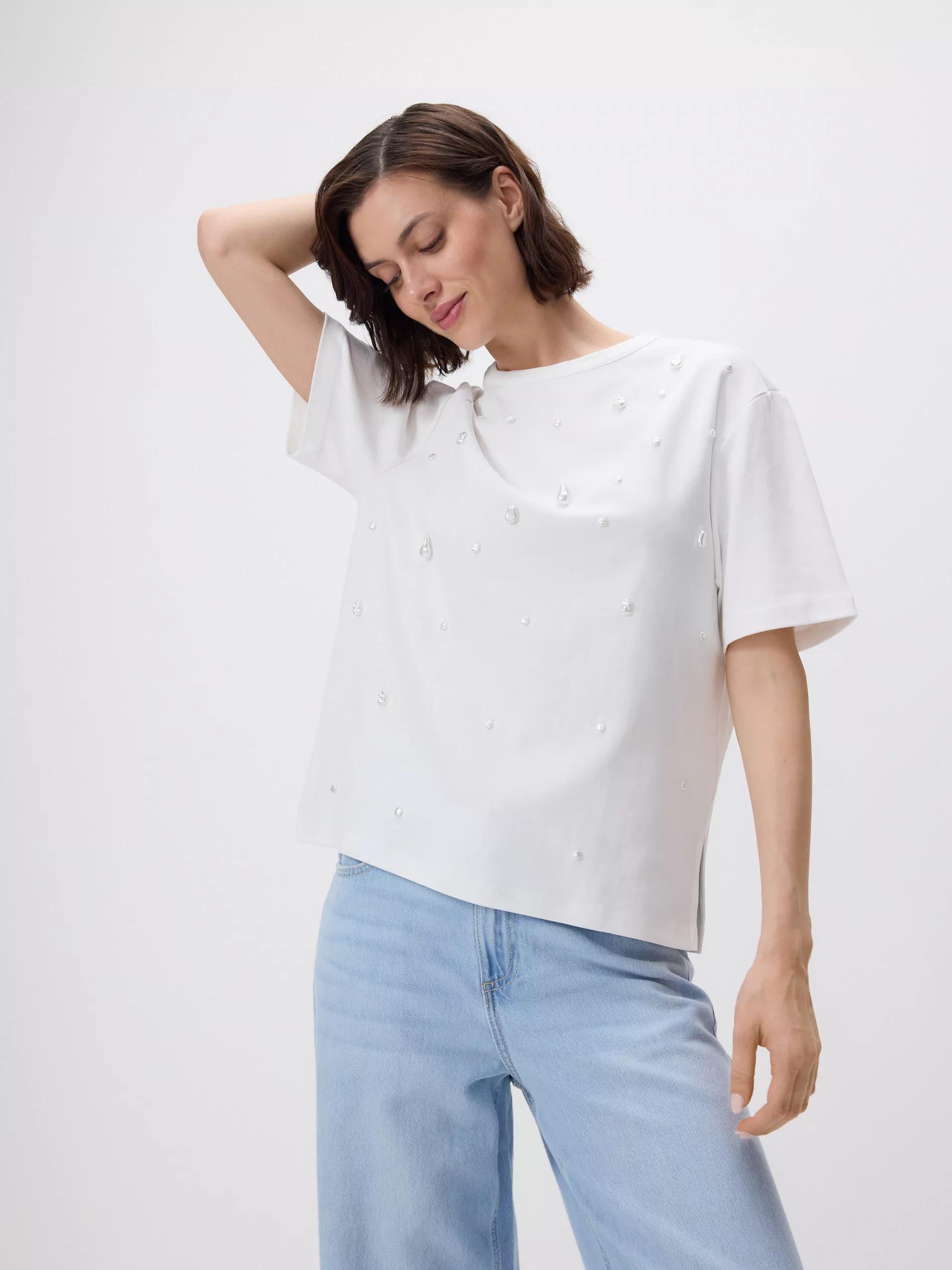 White T-Shirt, White, large image number 2