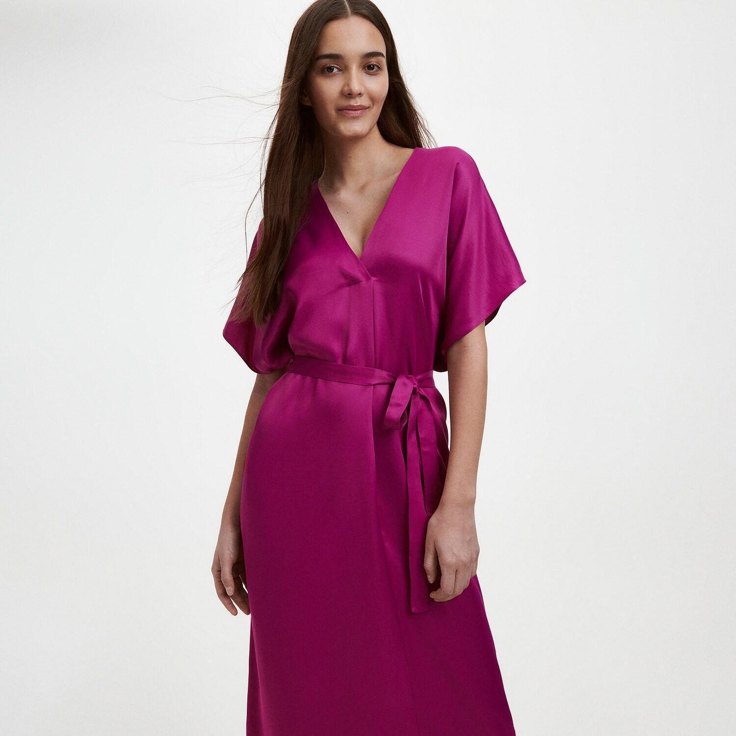 Pink Viscose Dress, , large image number 1